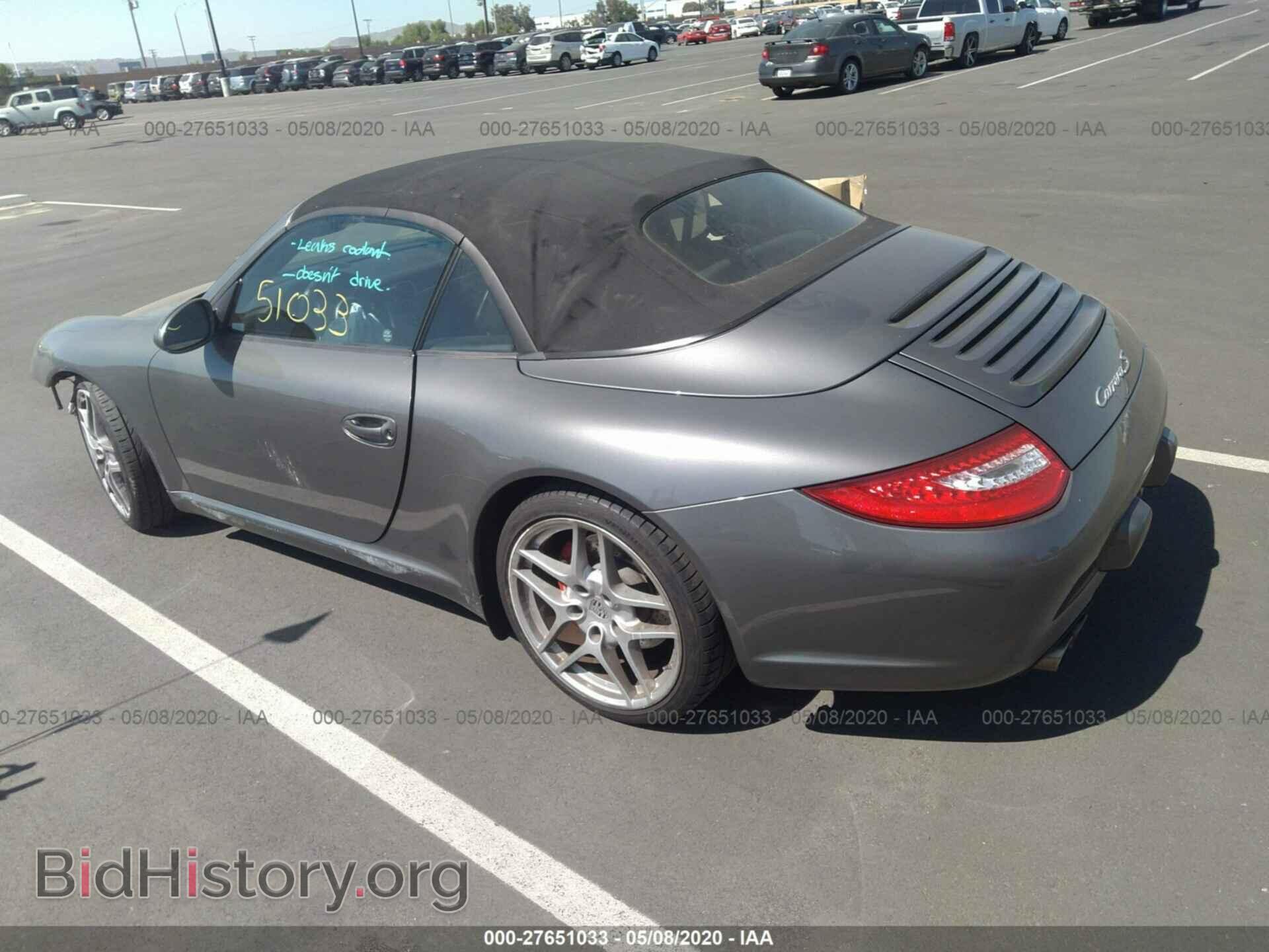 2010 PORSCHE 911 - VIN: WP0CB2A96AS754168 - Фото 3