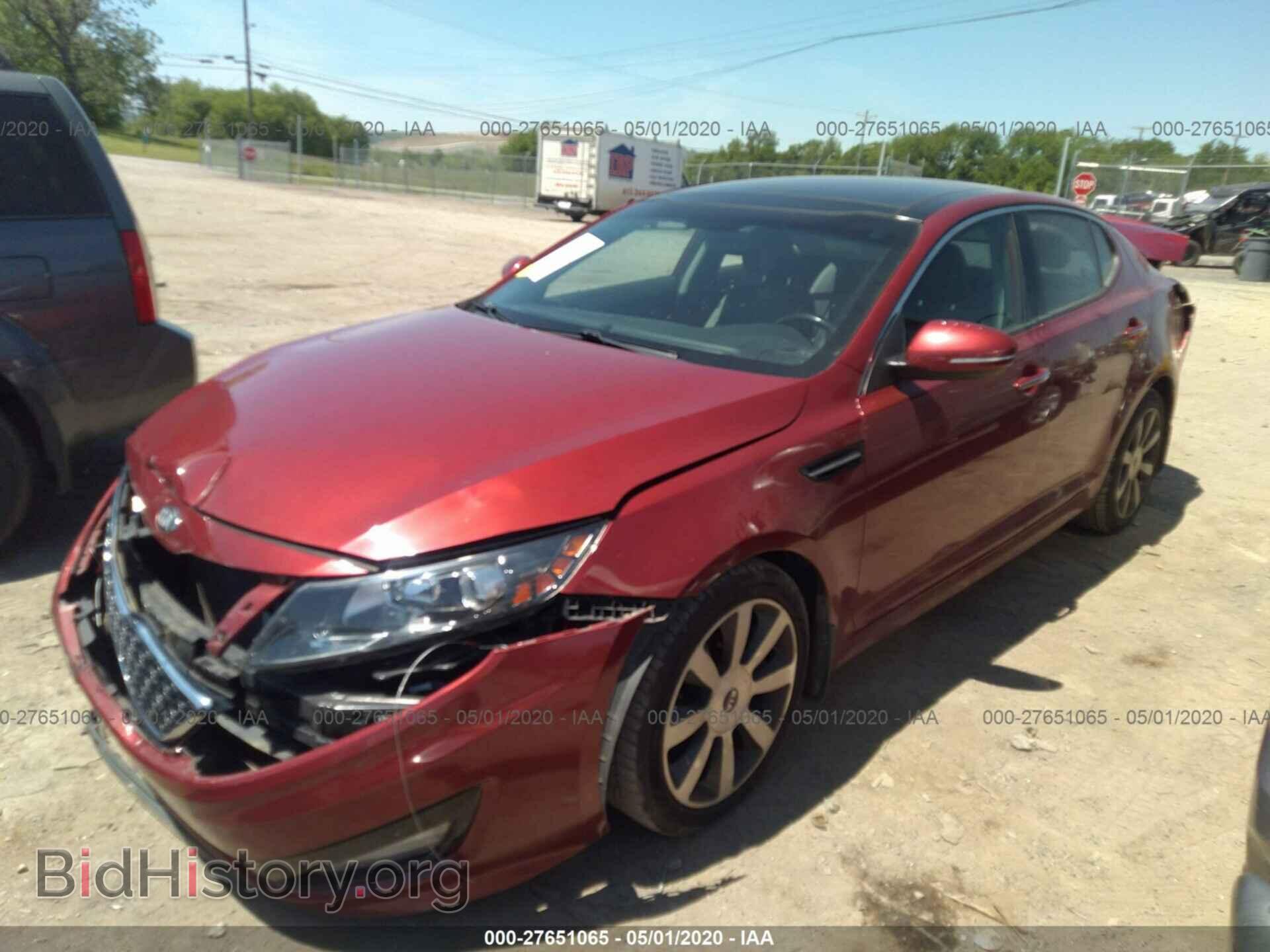 2013 KIA OPTIMA - VIN: 5XXGR4A69DG109608 - Фото 2