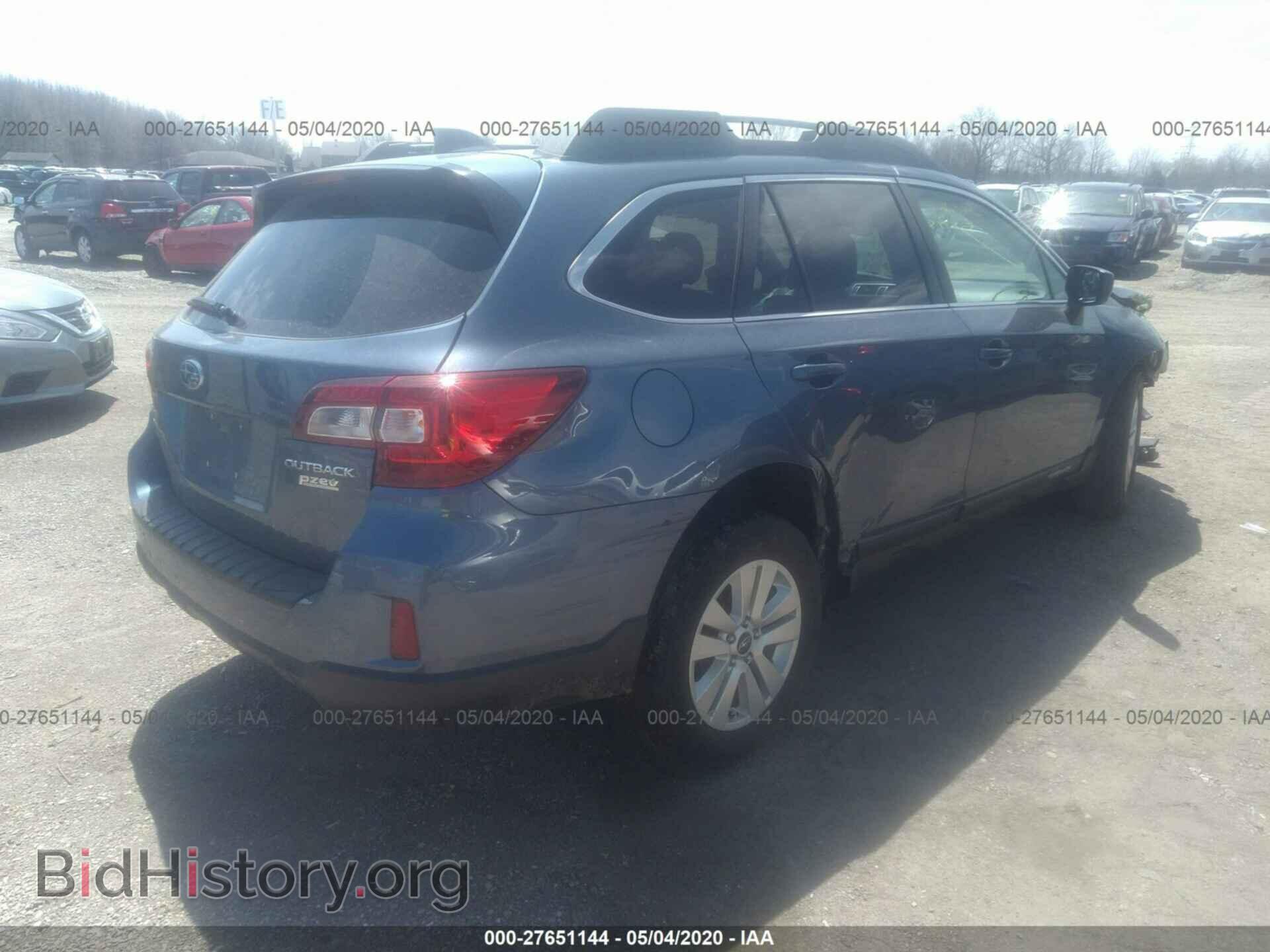 2017 SUBARU OUTBACK - VIN: 4S4BSACC5H3369621 - Фото 4