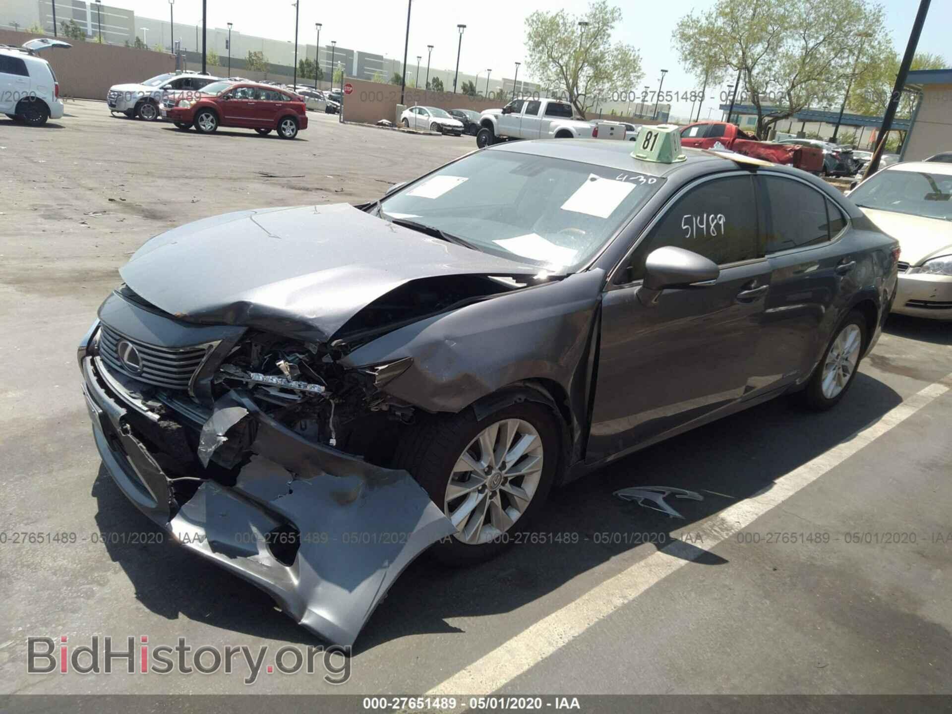 2014 LEXUS ES - VIN: JTHBW1GG4E2043704 - Photo 2