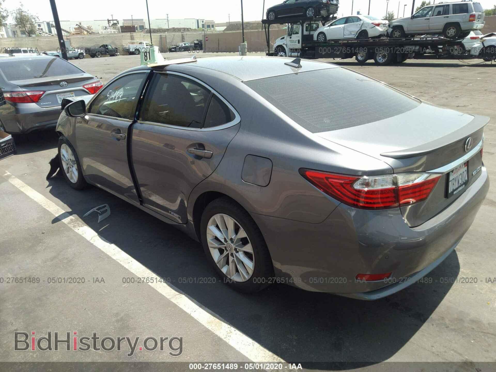 2014 LEXUS ES - VIN: JTHBW1GG4E2043704 - Photo 3