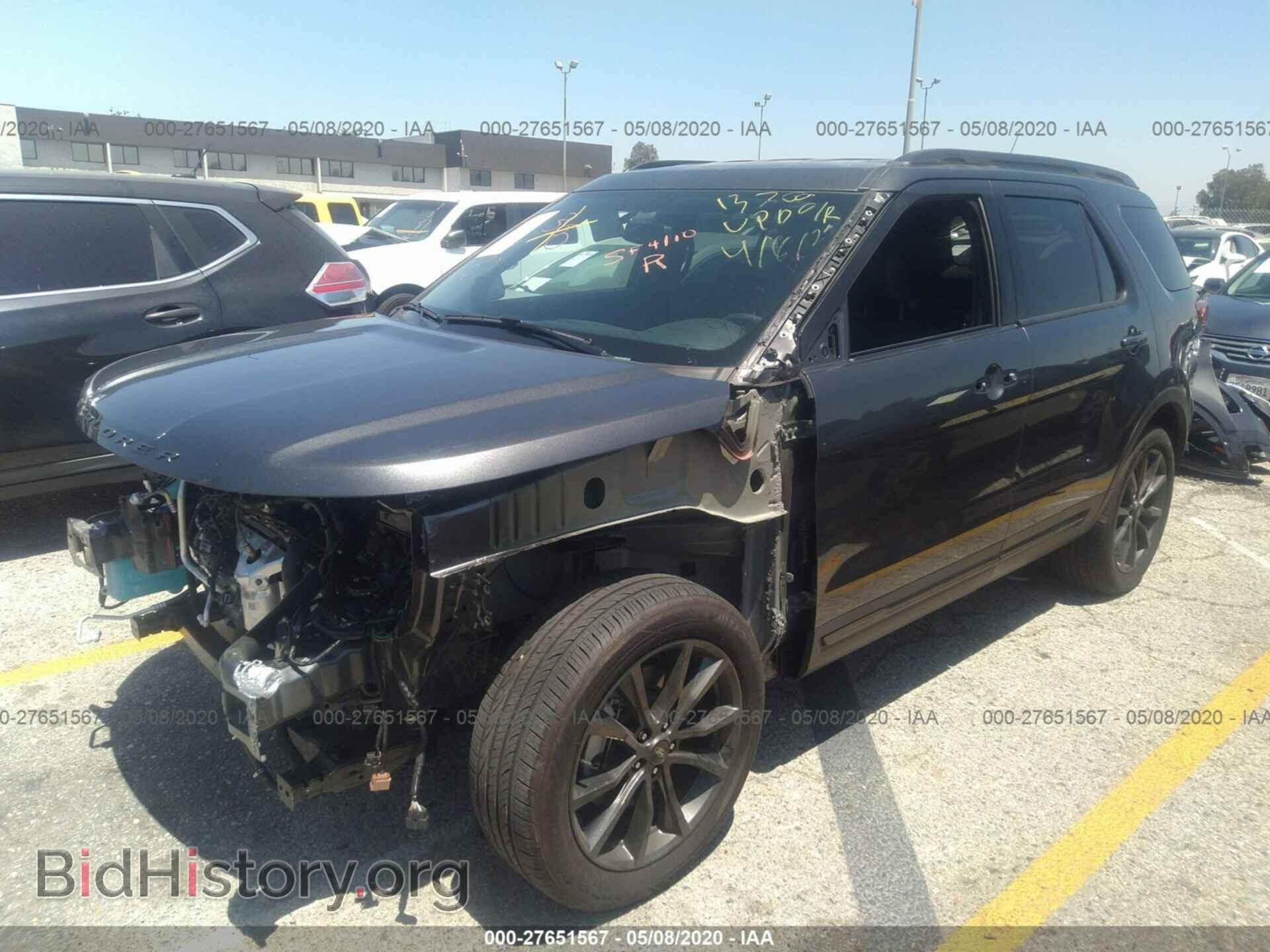 2019 FORD EXPLORER - VIN: 1FM5K7D85KGA77249 - Фото 2