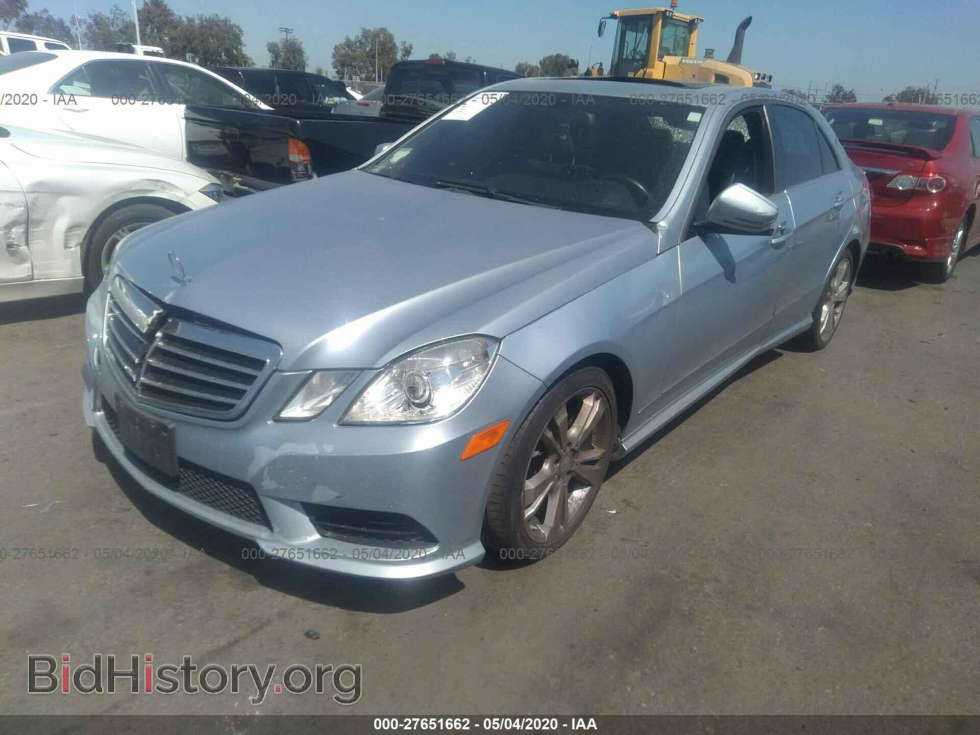 2013 MERCEDES-BENZ E - VIN: WDDHF5KB0DA712527 - Фото 2