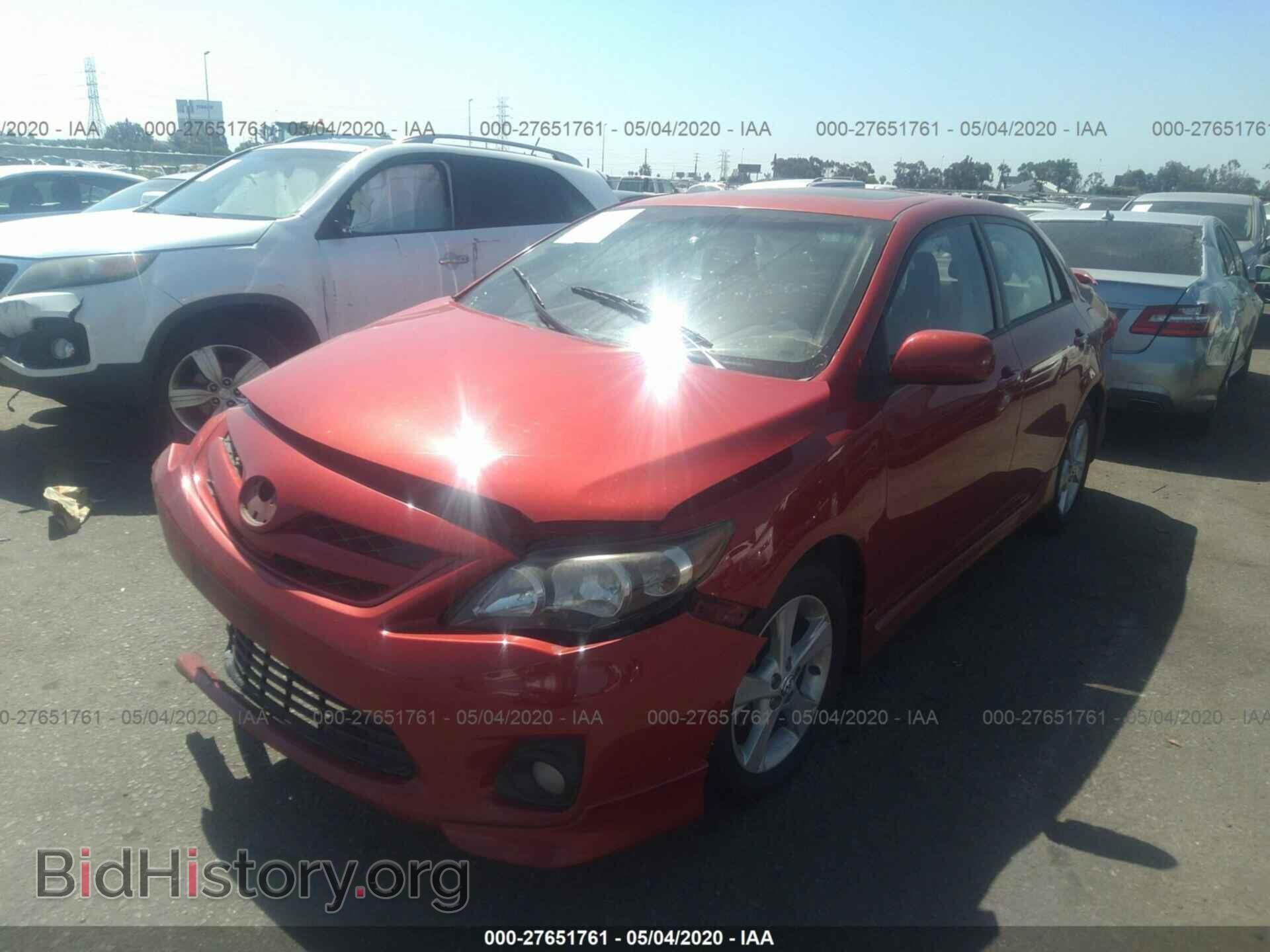 2012 TOYOTA COROLLA - VIN: 2T1BU4EE7CC901949 - Фото 2