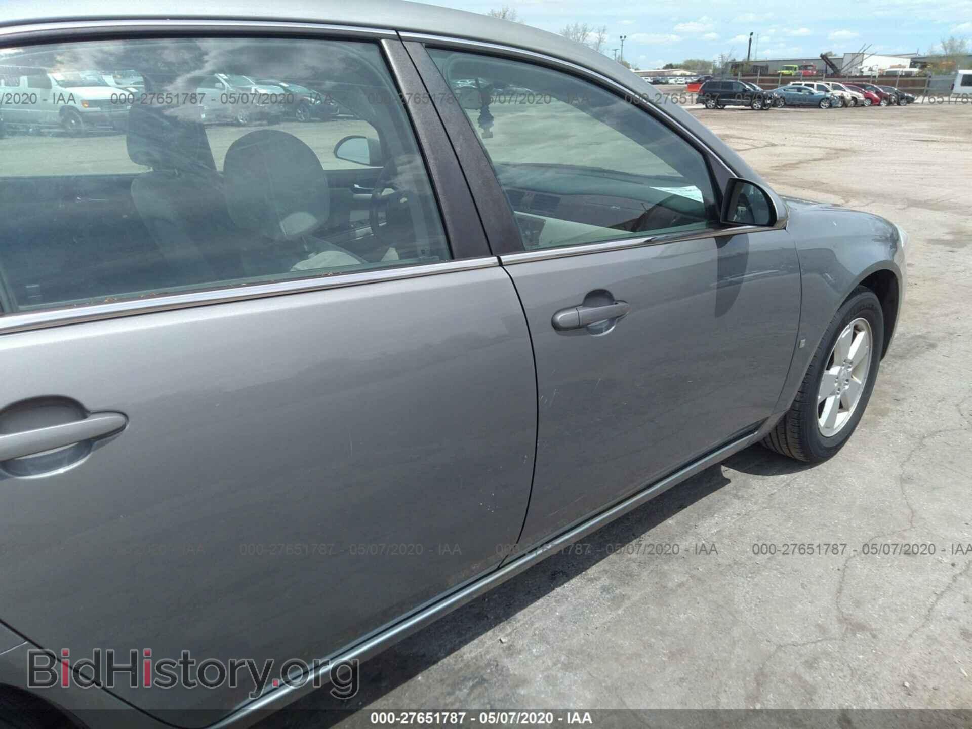 2008 CHEVROLET IMPALA - VIN: 2G1WT55K381257090 - Фото 6