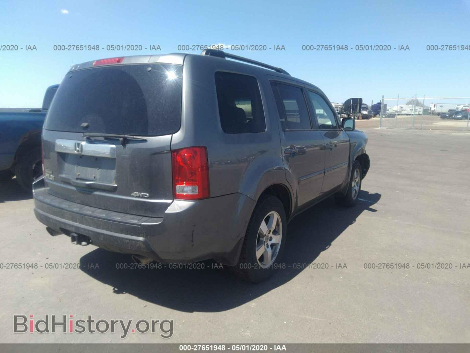 2011 HONDA PILOT - VIN: 5FNYF4H65BB034229 - Фото 4