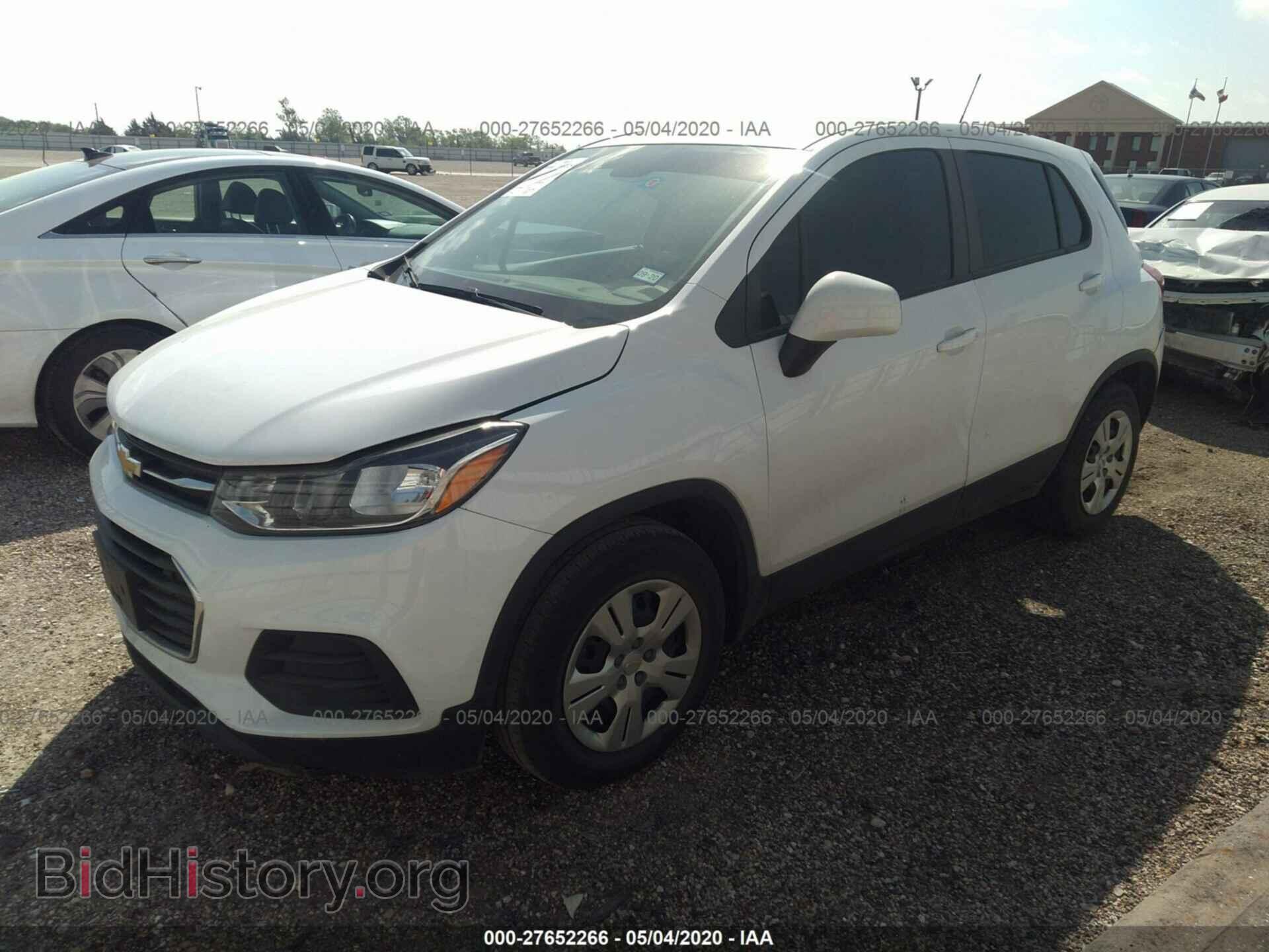 2017 CHEVROLET TRAX - VIN: KL7CJKSB9HB145748 - Фото 2