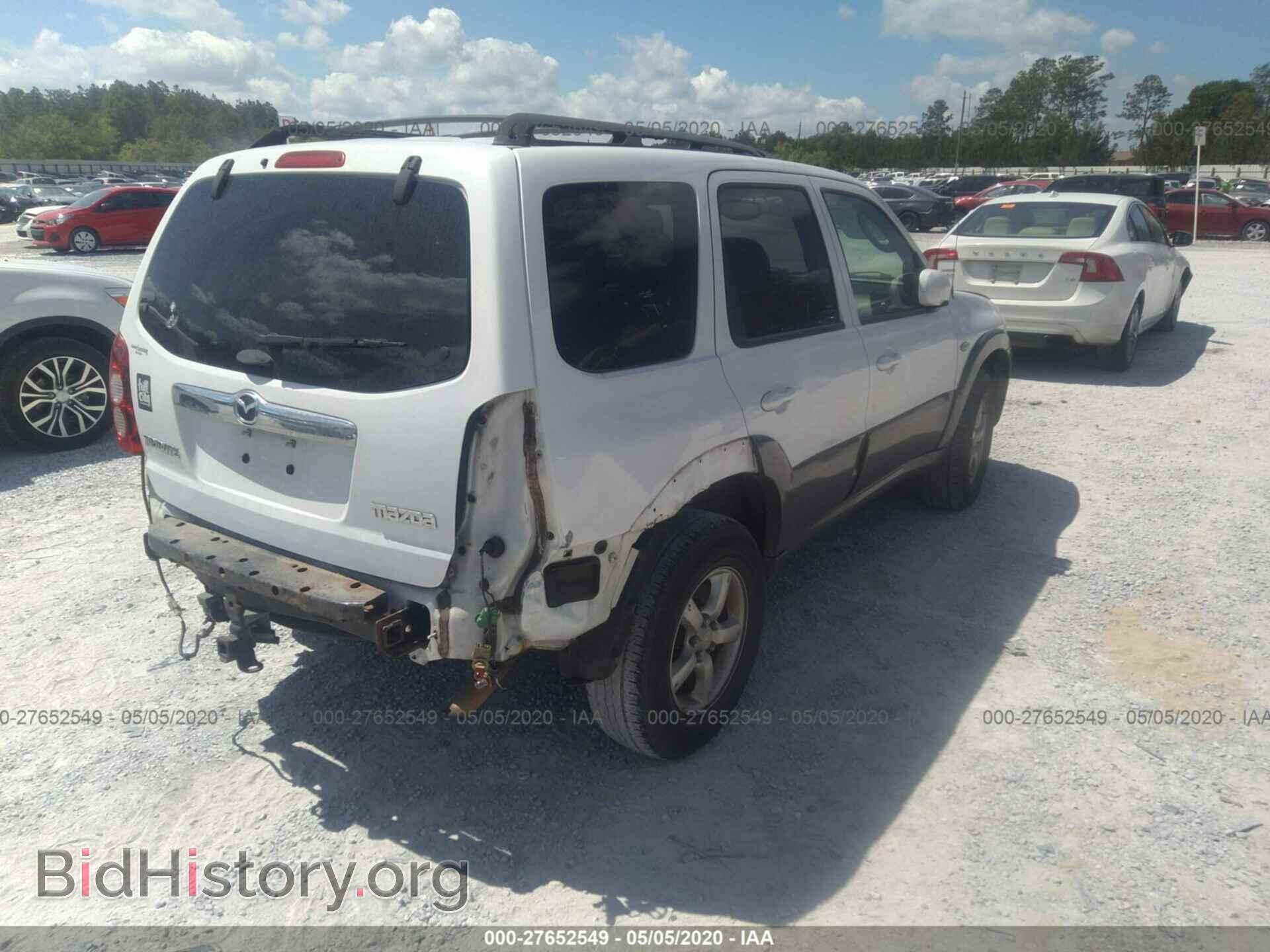 2006 MAZDA TRIBUTE - VIN: 4F2CZ96166KM13254 - Фото 4