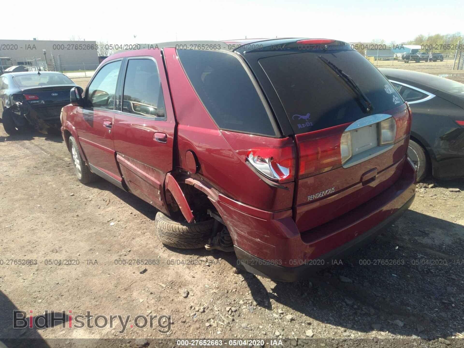 2006 BUICK RENDEZVOUS - VIN: 3G5DA03L56S596557 - Фото 3