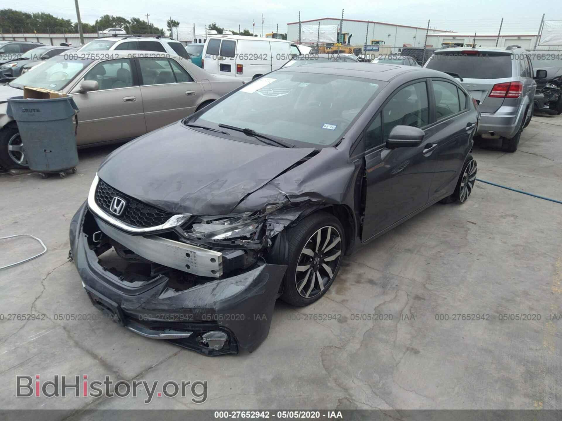 2014 HONDA CIVIC - VIN: 19XFB2F98EE040685 - Фото 2