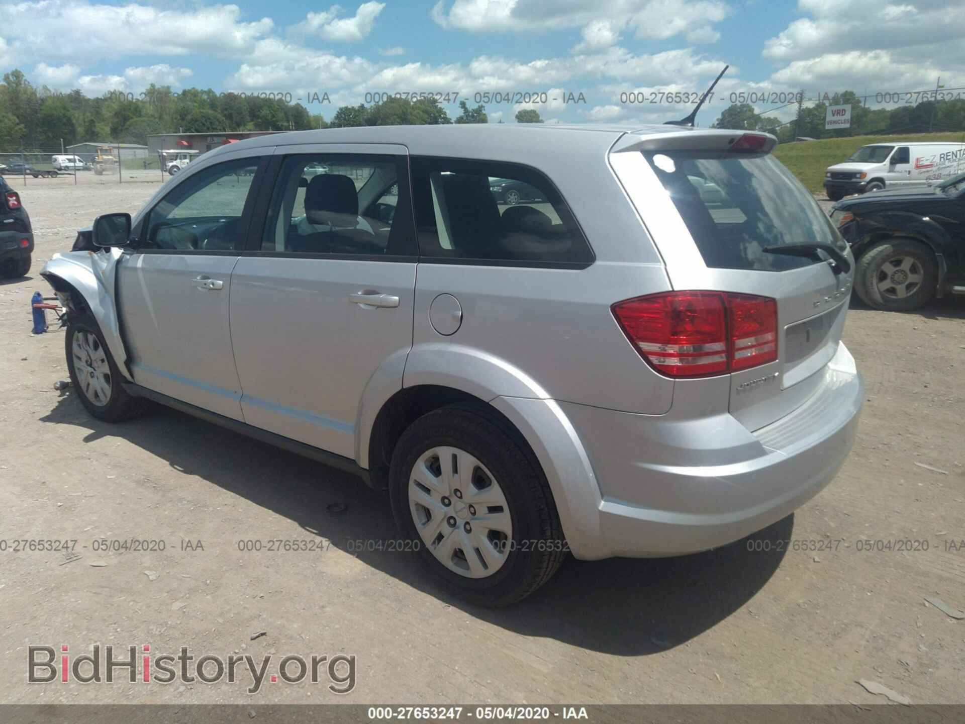 2013 DODGE JOURNEY - VIN: 3C4PDCAB9DT734780 - Фото 3