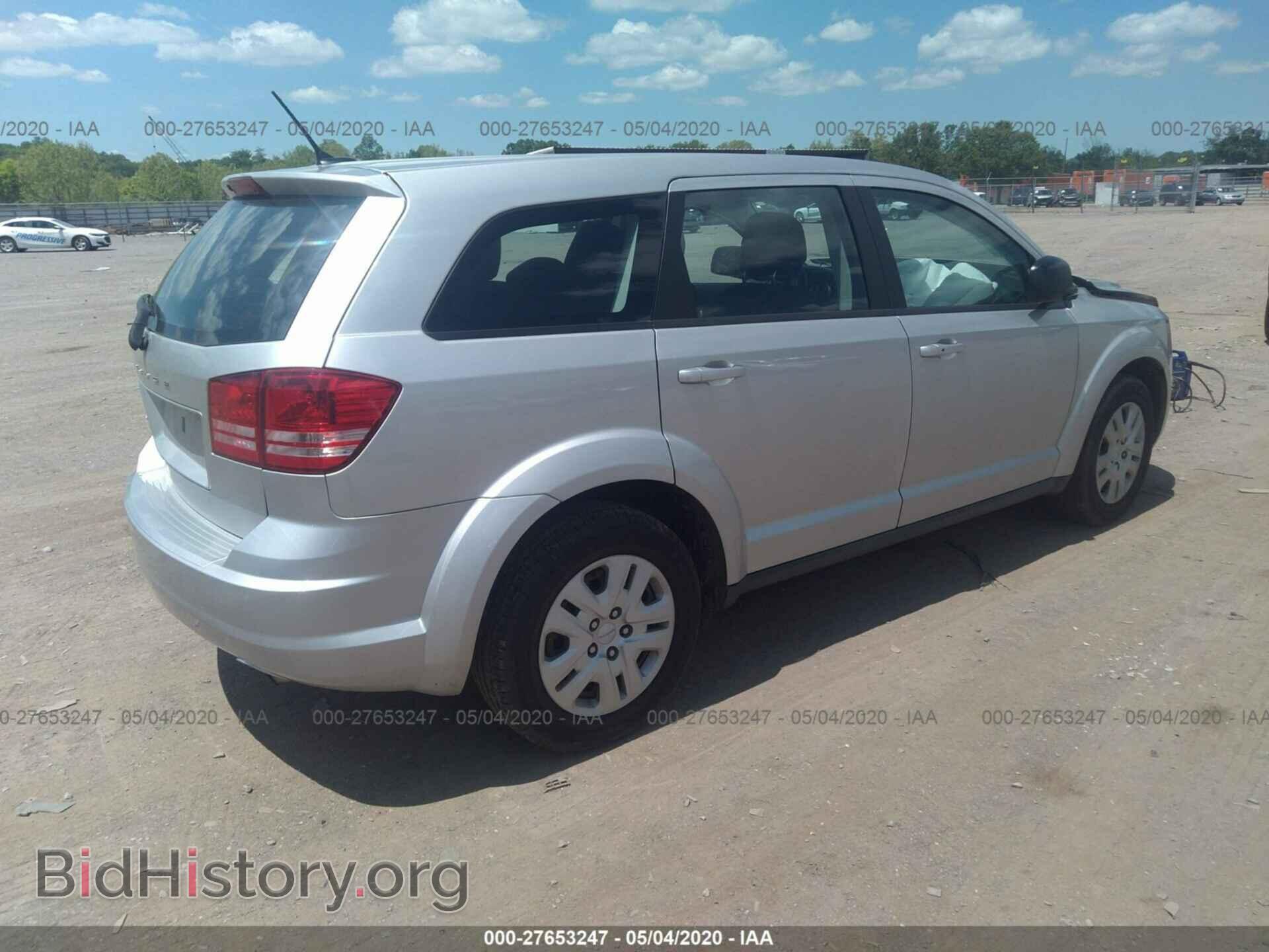 2013 DODGE JOURNEY - VIN: 3C4PDCAB9DT734780 - Фото 4