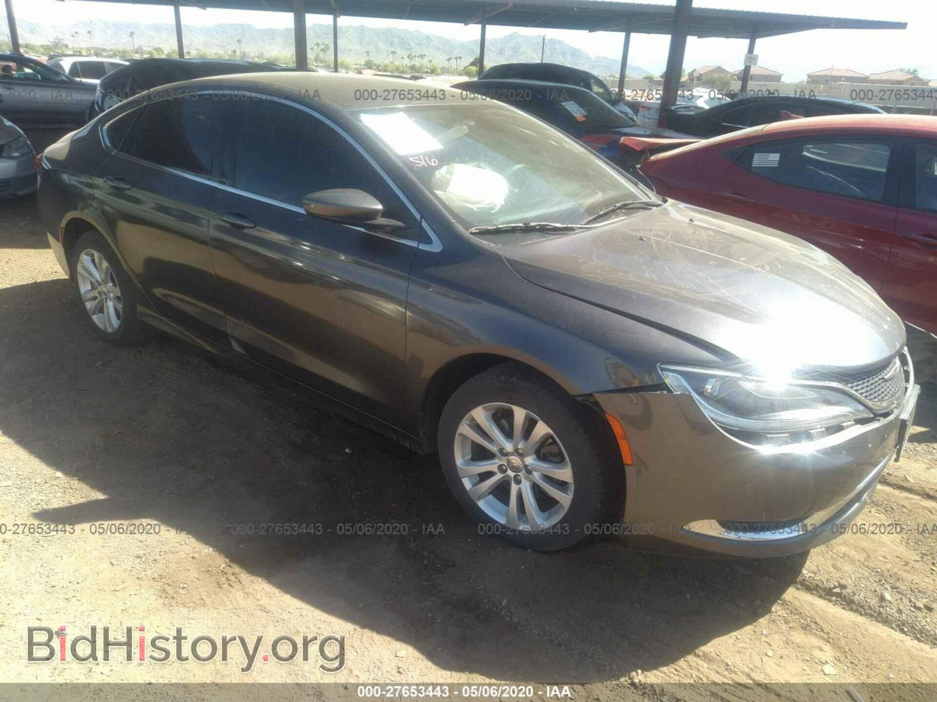 Photo 1C3CCCAB5FN739869 - CHRYSLER 200 2015