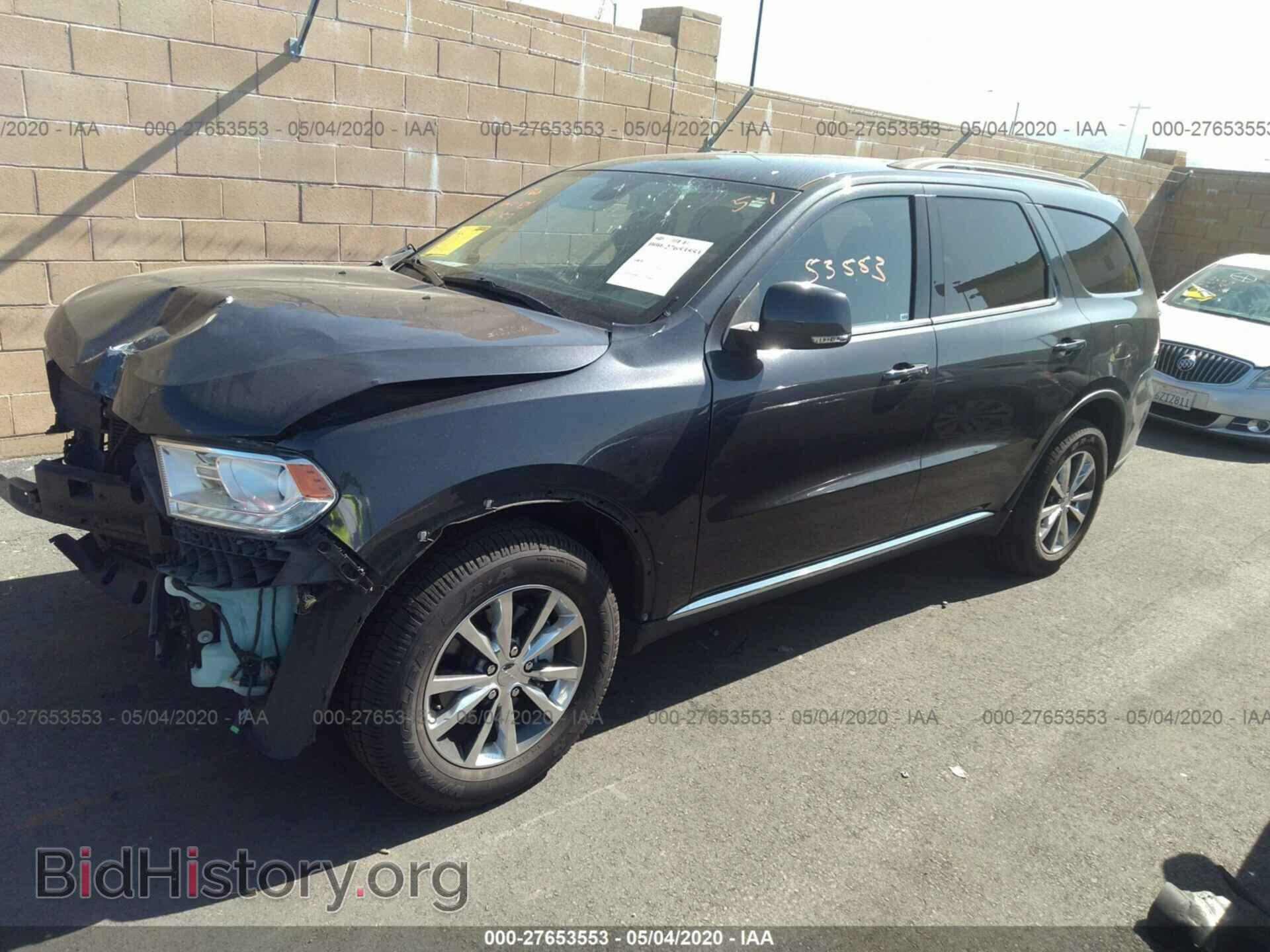 2016 DODGE DURANGO - VIN: 1C4RDHDG3GC308175 - Photo 2