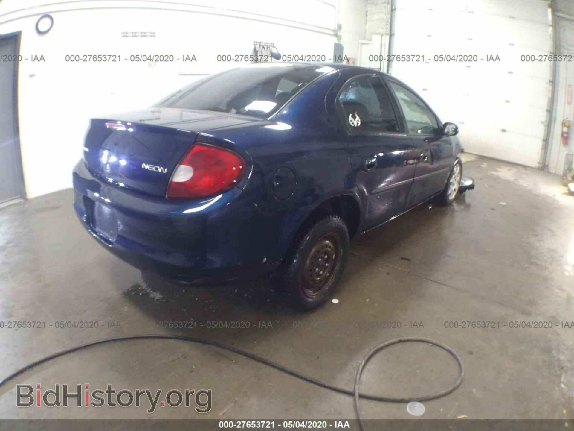 2002 DODGE NEON - VIN: 1B3AS26CX2D524569 - Фото 4