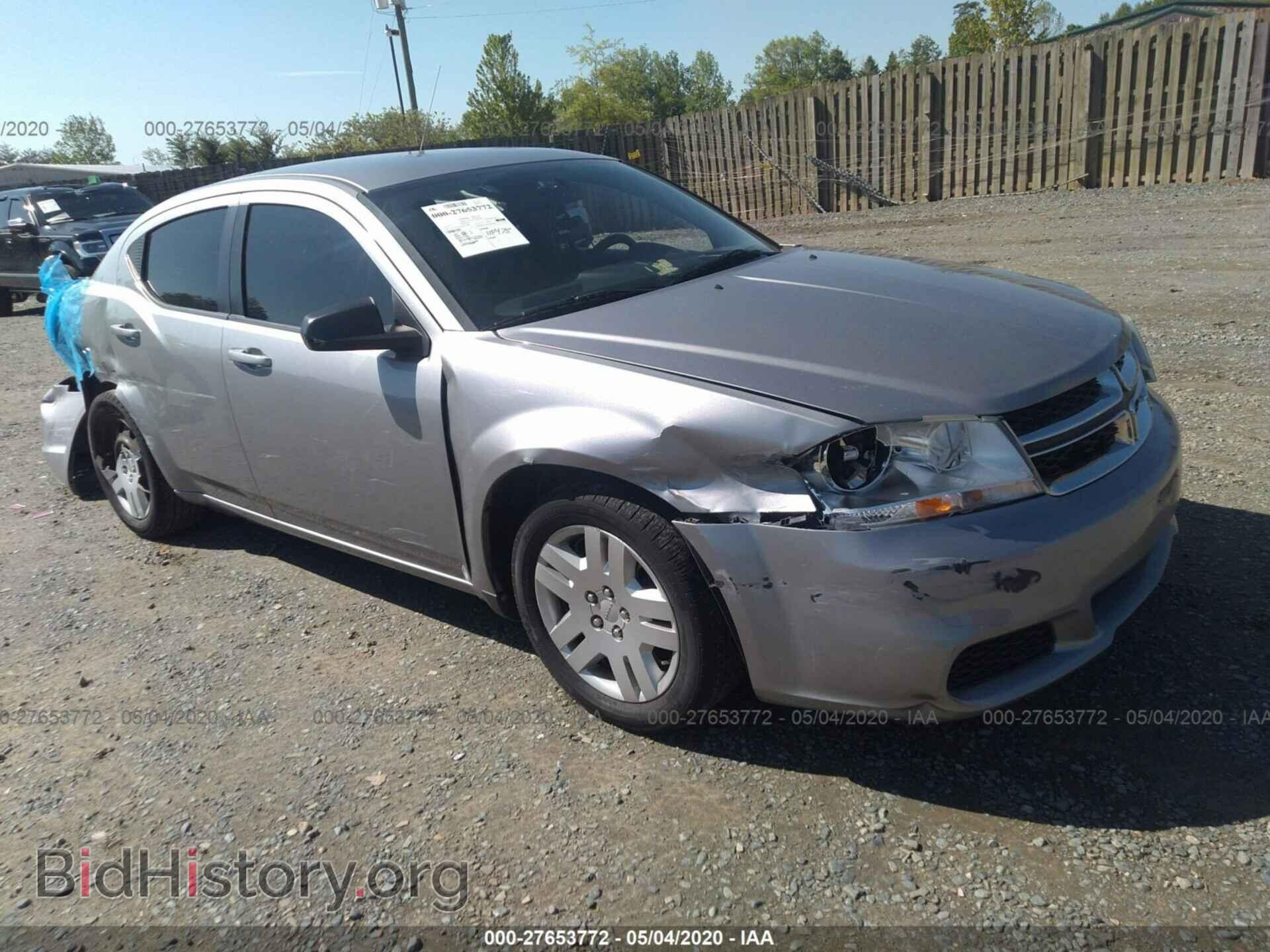 Photo 1C3CDZAB3DN541398 - DODGE AVENGER 2013