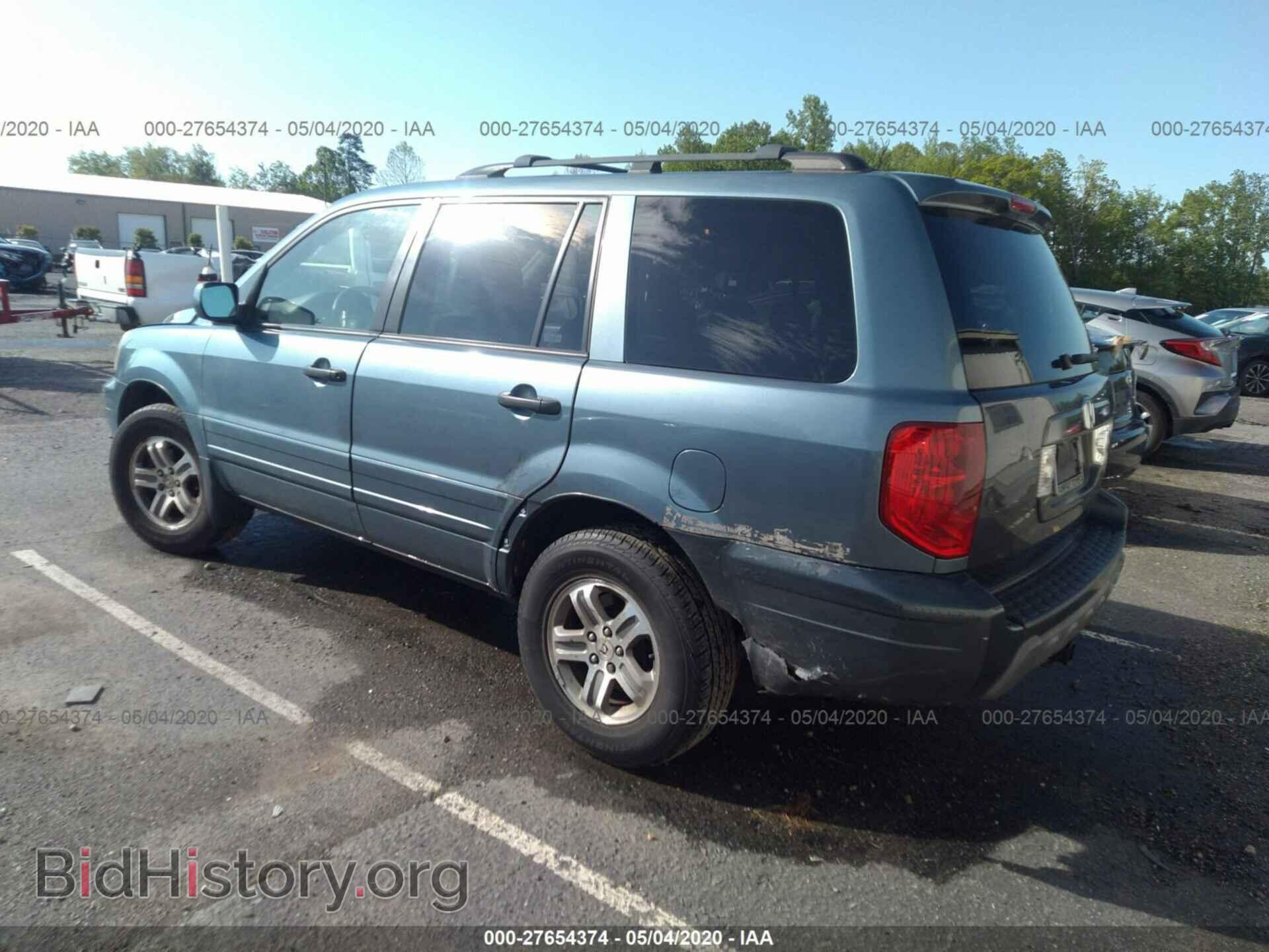 2005 HONDA PILOT - VIN: 5FNYF18445B025975 - Photo 3