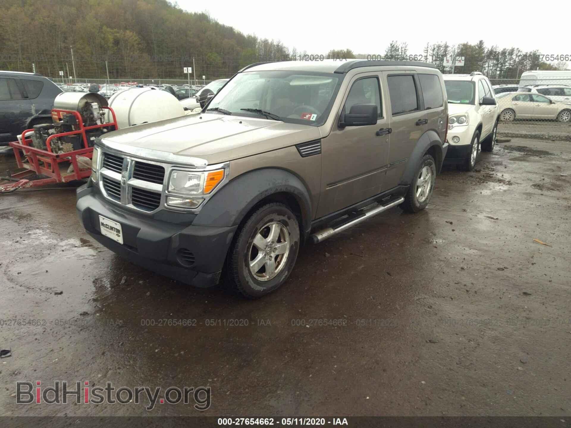 2007 DODGE NITRO - VIN: 1D8GU28K07W609554 - Фото 2