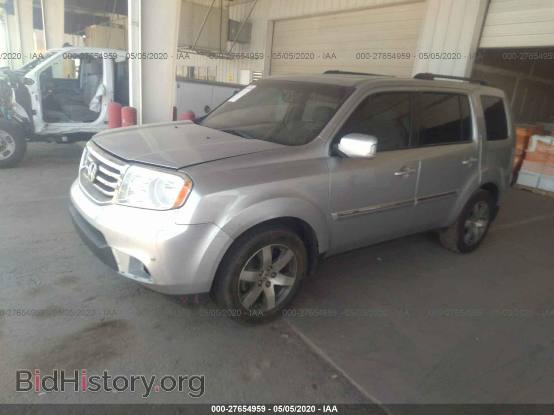2013 HONDA PILOT - VIN: 5FNYF4H92DB043662 - Фото 2