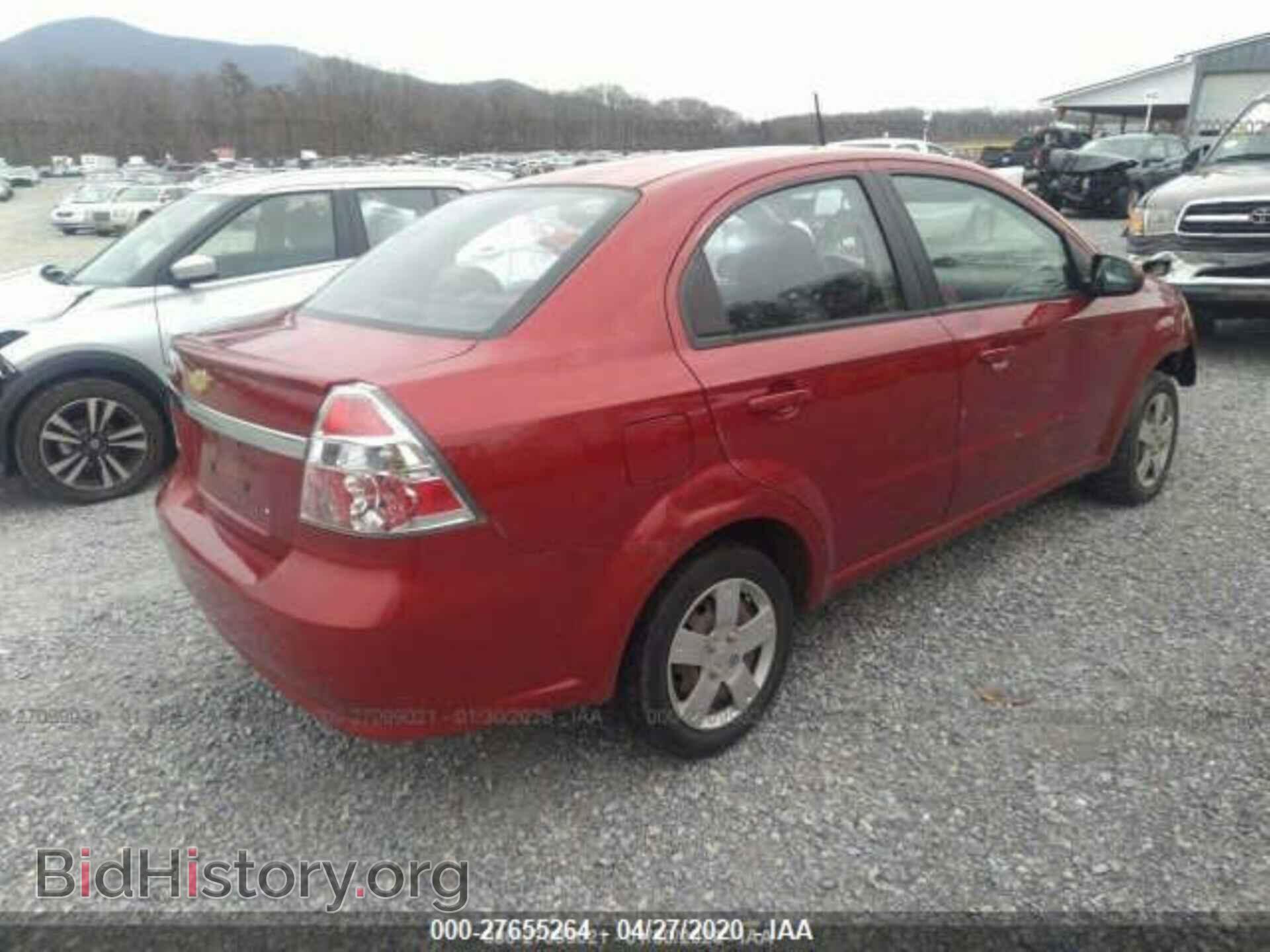 2010 CHEVROLET AVEO - VIN: KL1TD5DE2AB073775 - Фото 4