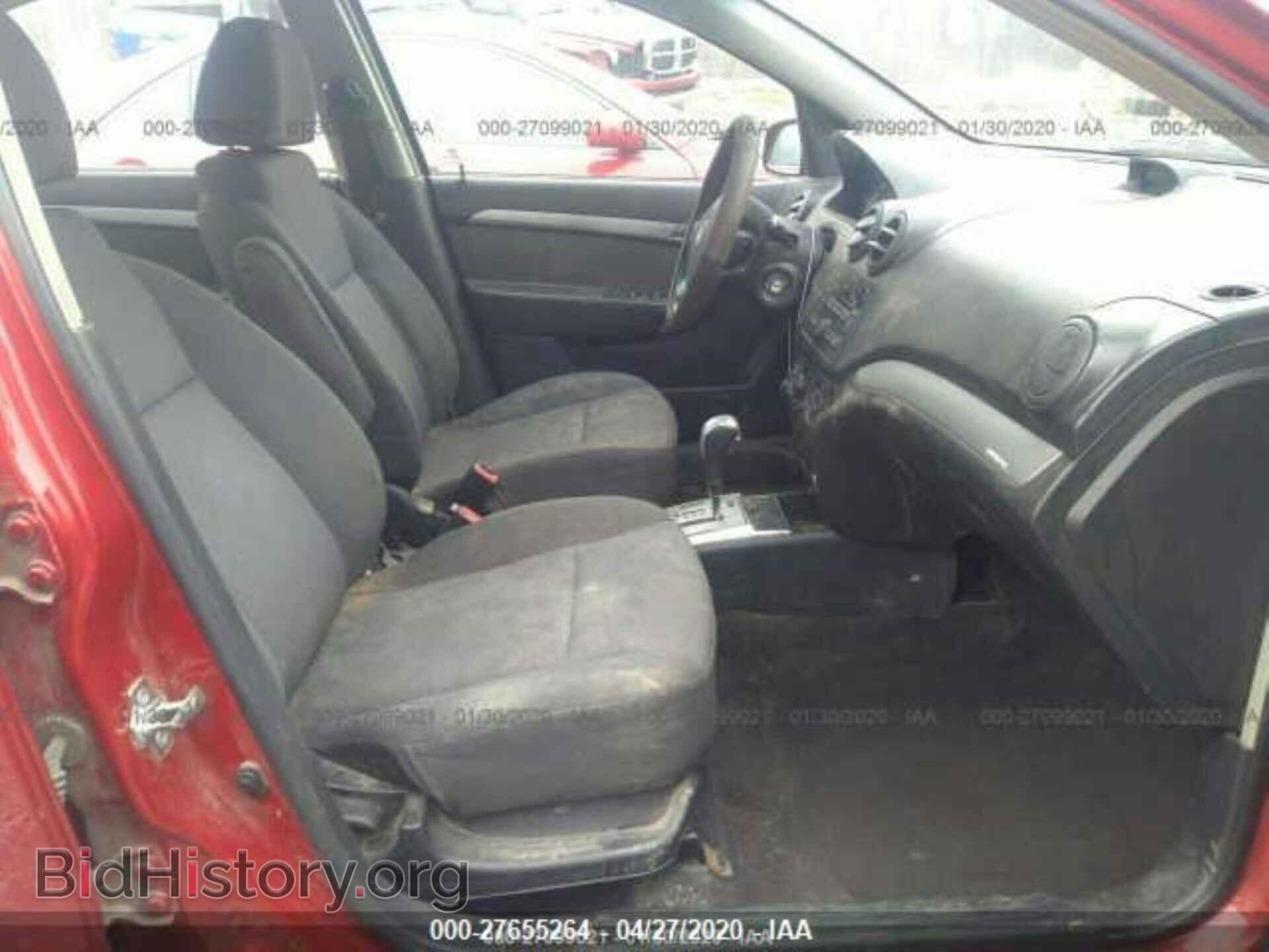 2010 CHEVROLET AVEO - VIN: KL1TD5DE2AB073775 - Фото 5