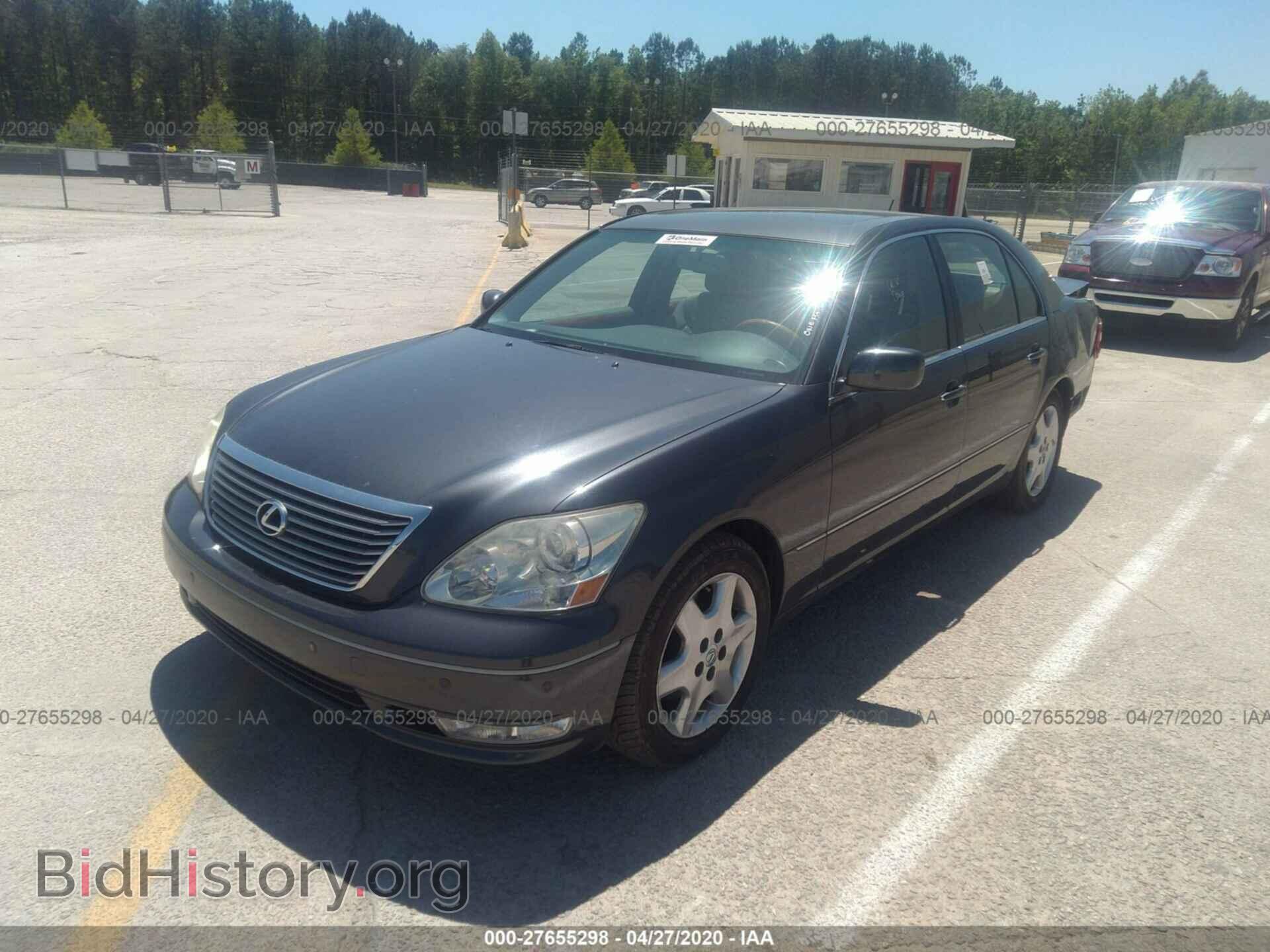 2004 LEXUS LS - VIN: JTHBN36F140138772 - Фото 2