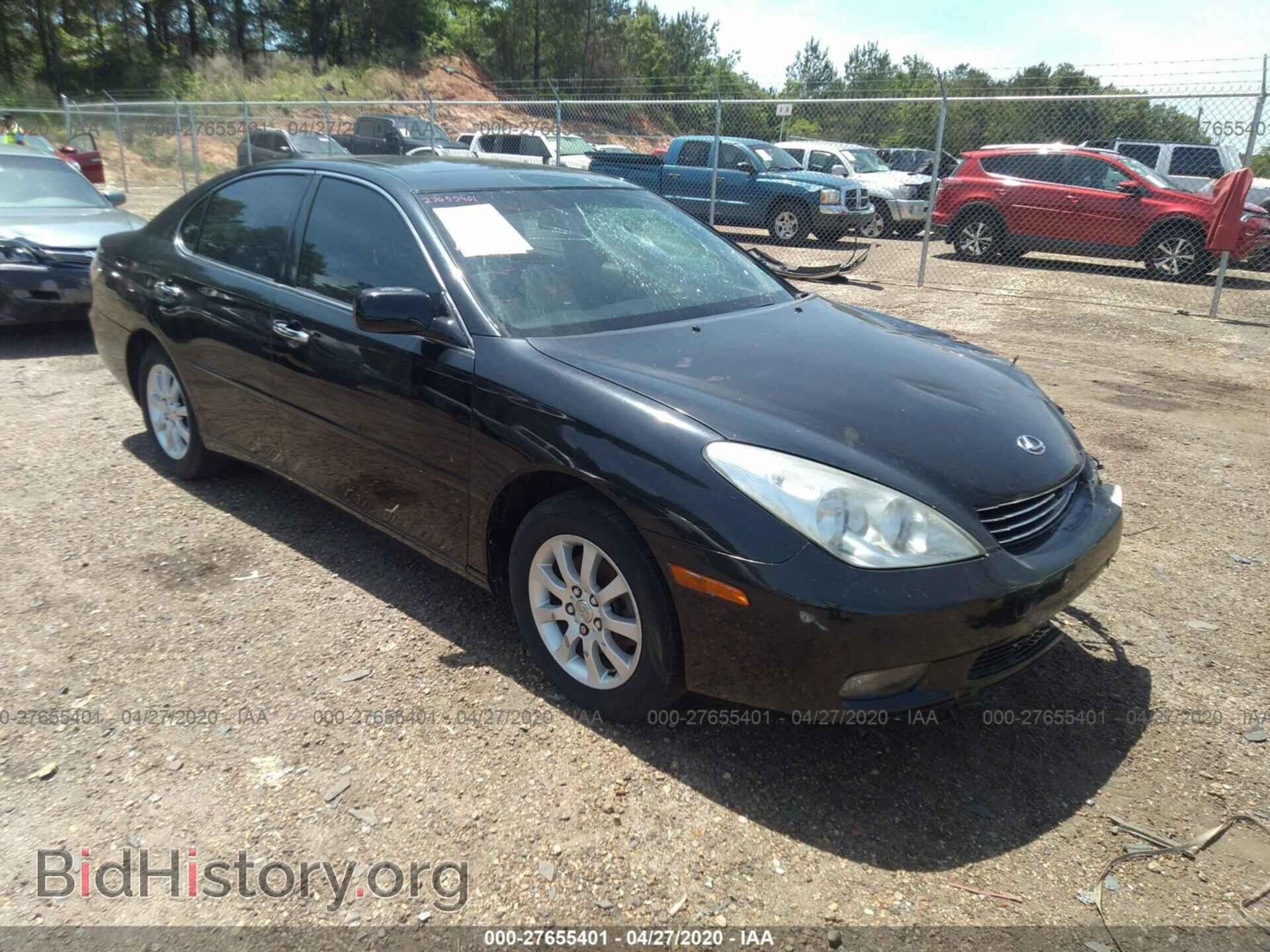 Photo JTHBF30G725031417 - LEXUS ES 2002