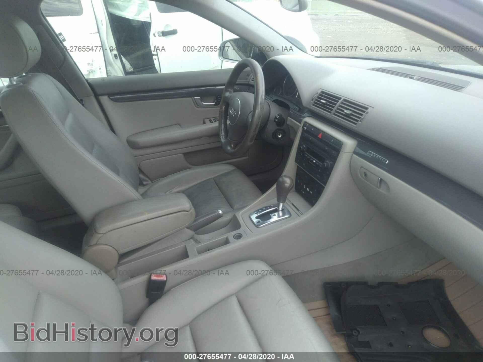 2005 AUDI A4 - VIN: WAULC68E85A080752 - Фото 5