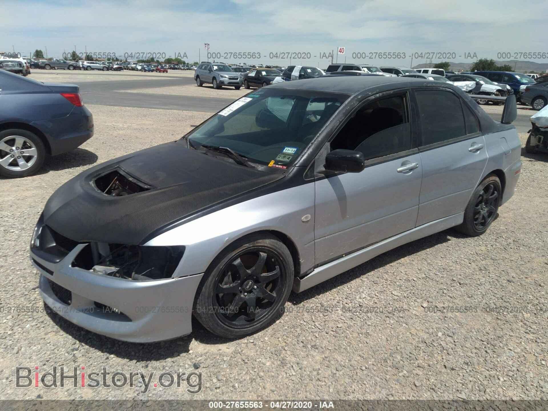 2003 MITSUBISHI LANCER - VIN: JA3AH86F43U109984 - Фото 2
