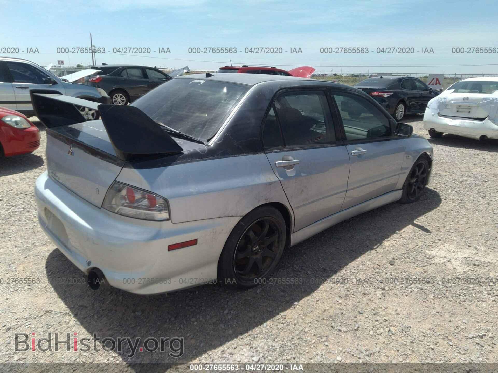 2003 MITSUBISHI LANCER - VIN: JA3AH86F43U109984 - Фото 4