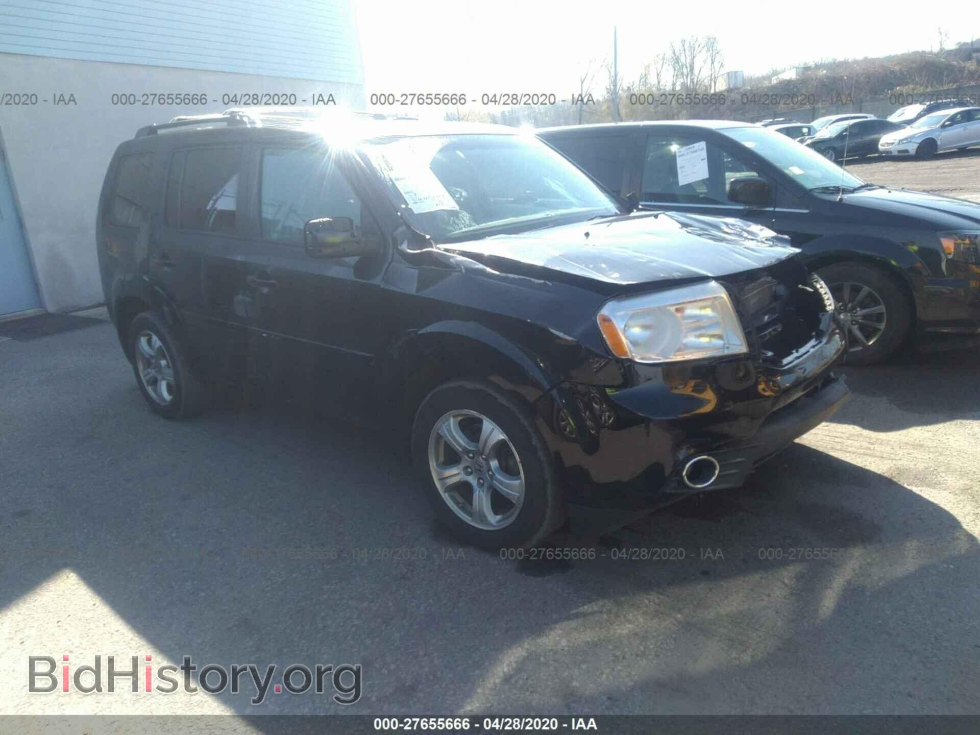 Photo 5FNYF4H72EB001962 - HONDA PILOT 2014