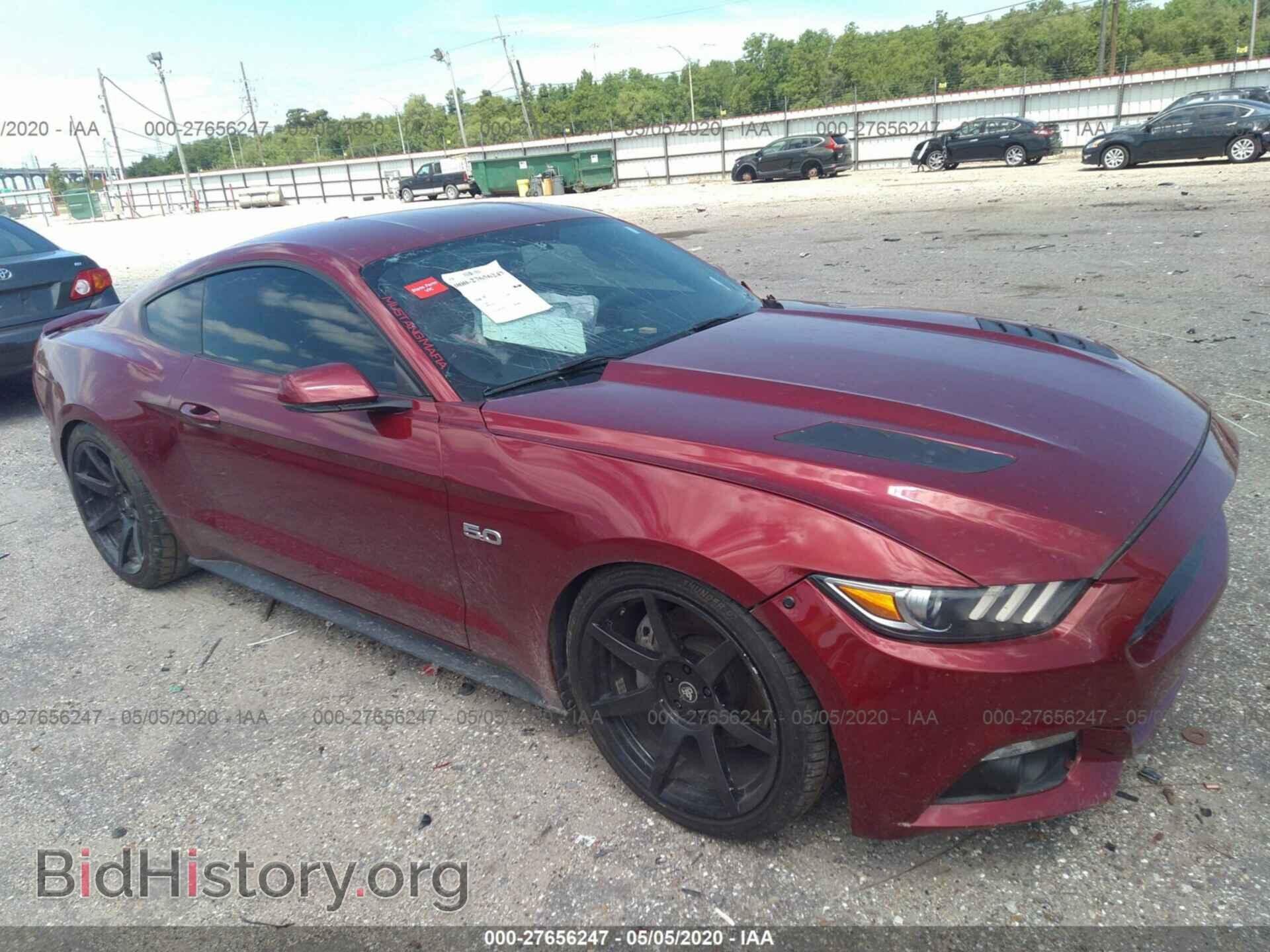 Фотография 1FA6P8CF9F5363029 - FORD MUSTANG 2015