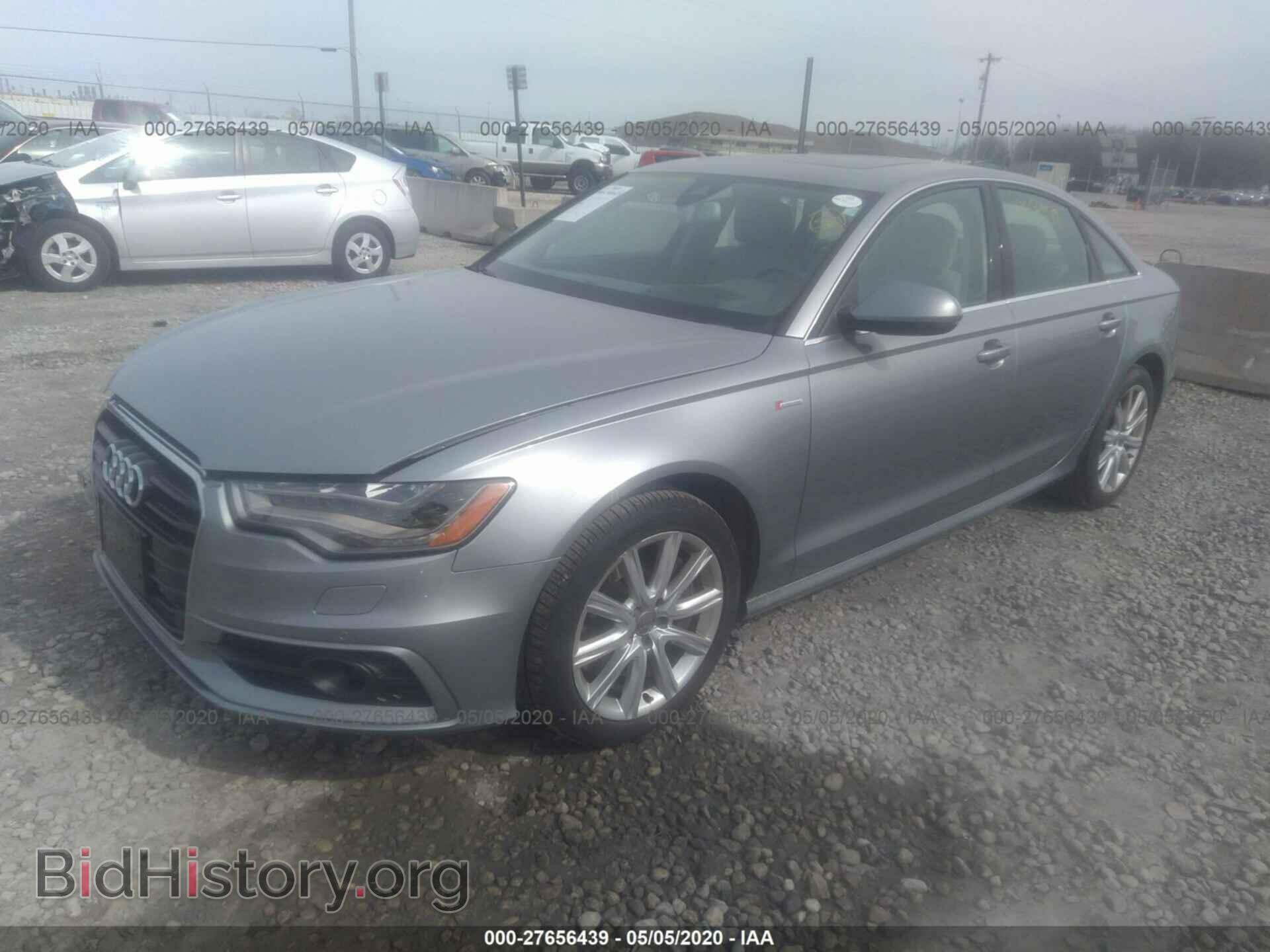 2012 AUDI A6 - VIN: WAUJGBFC5CN089081 - Фото 2