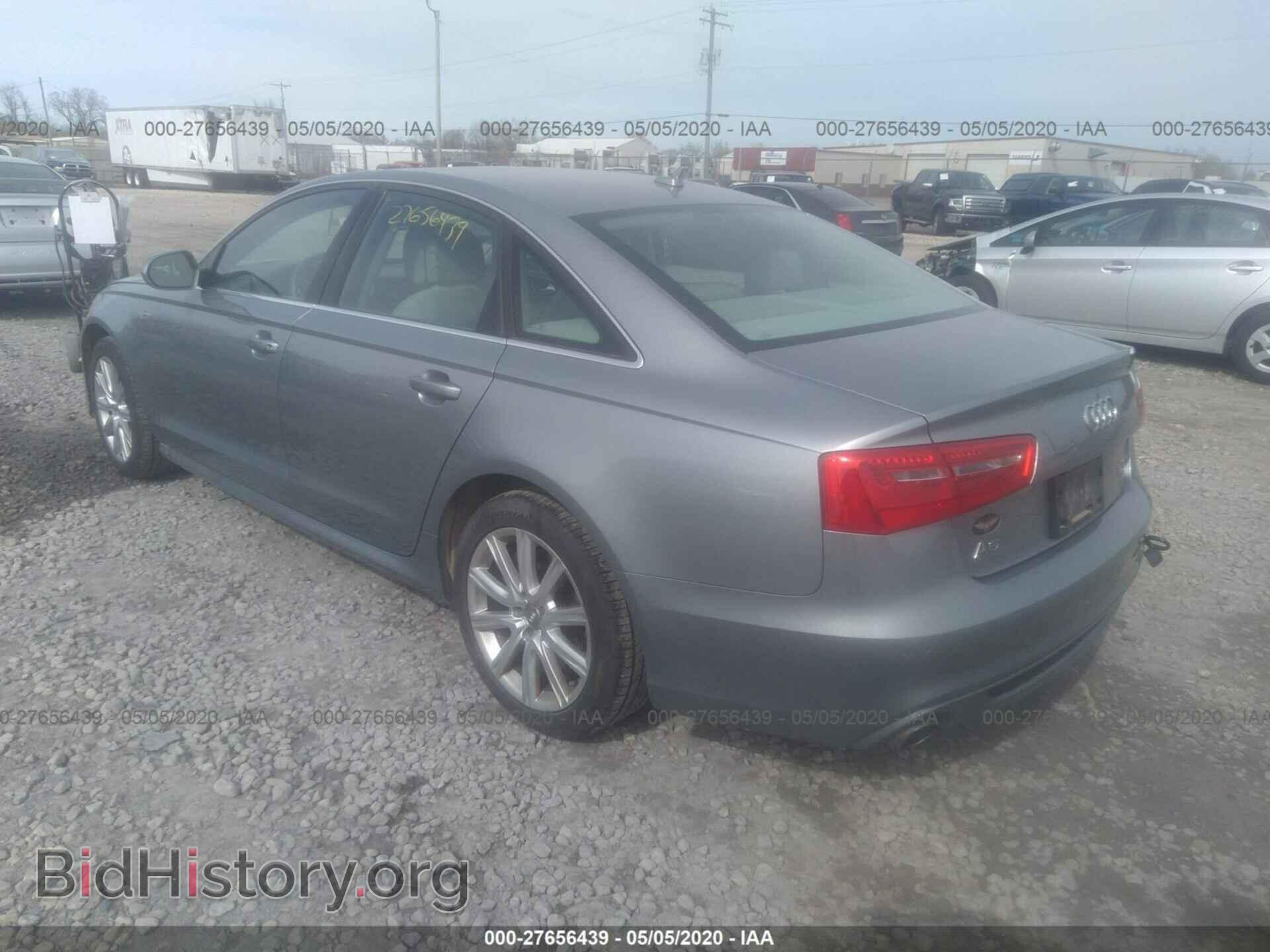 2012 AUDI A6 - VIN: WAUJGBFC5CN089081 - Фото 3