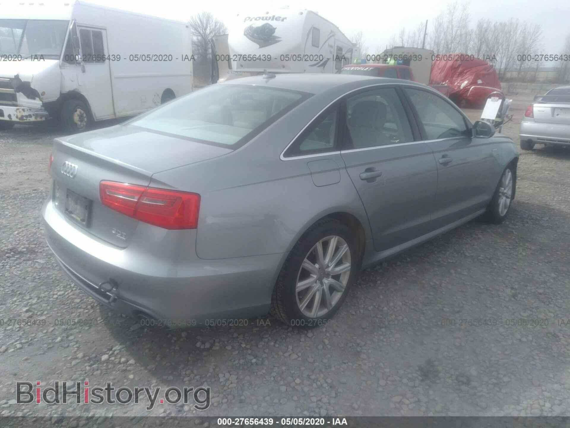 2012 AUDI A6 - VIN: WAUJGBFC5CN089081 - Фото 4