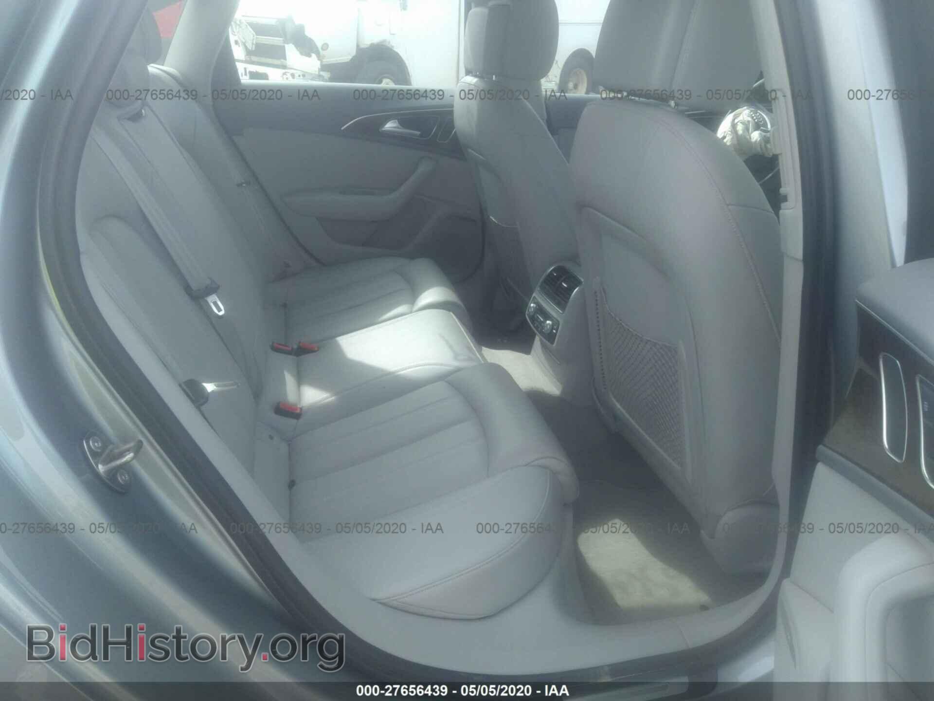 2012 AUDI A6 - VIN: WAUJGBFC5CN089081 - Фото 8