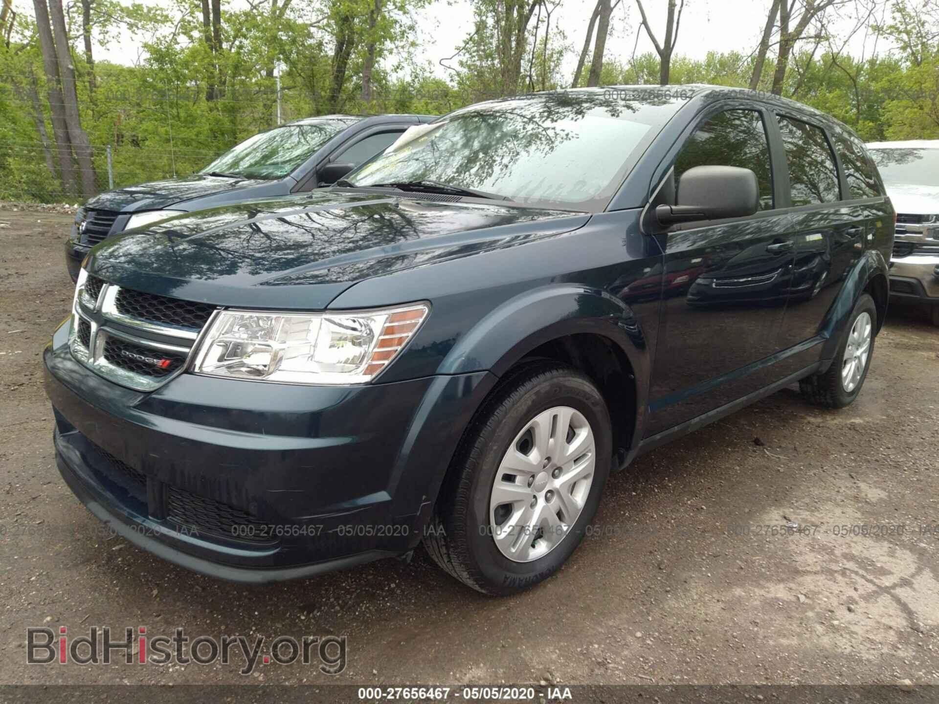 2014 DODGE JOURNEY - VIN: 3C4PDCAB9ET198589 - Фото 2