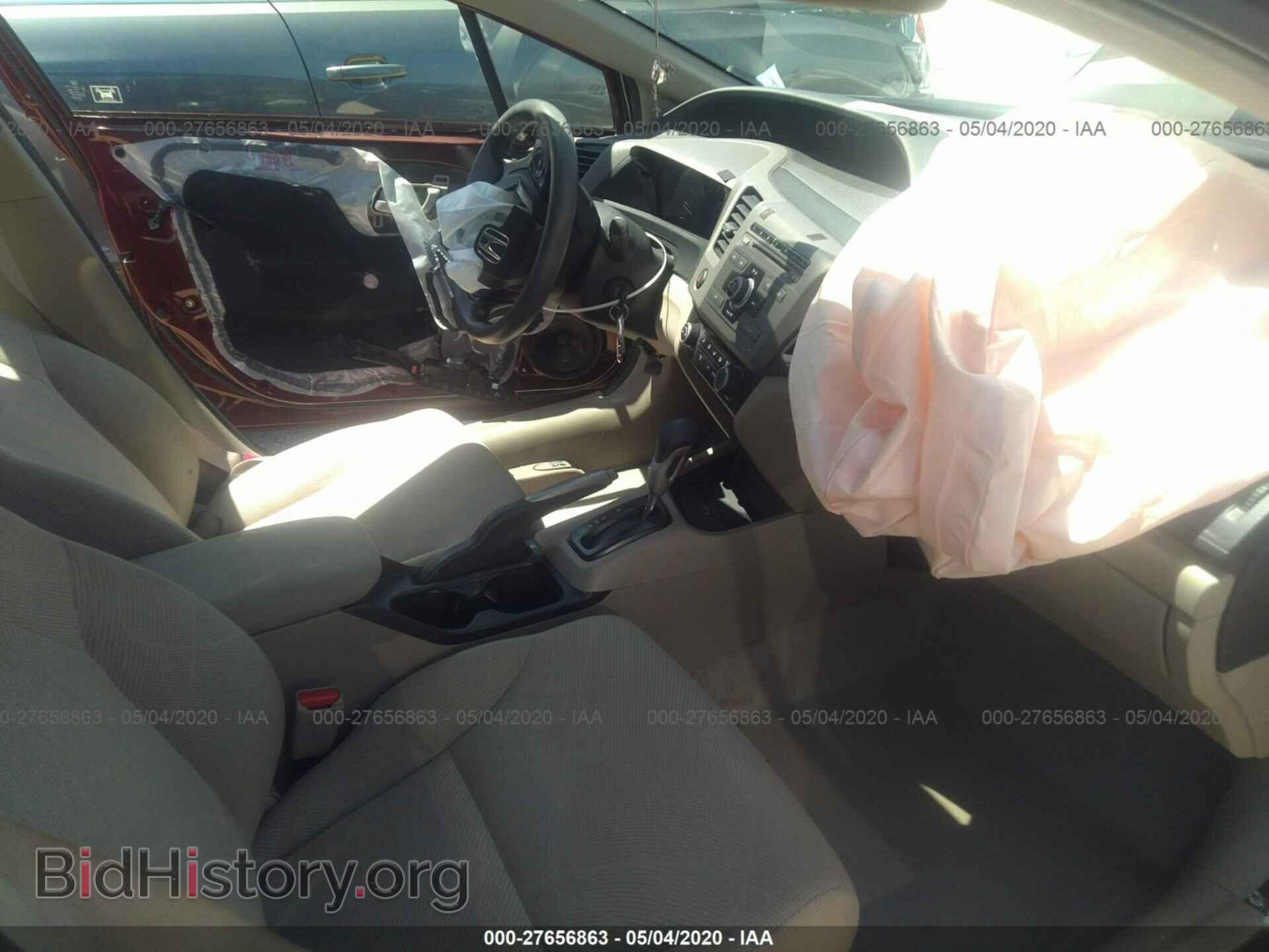 2012 HONDA CIVIC - VIN: JHMFB2F58CS005487 - Photo 5