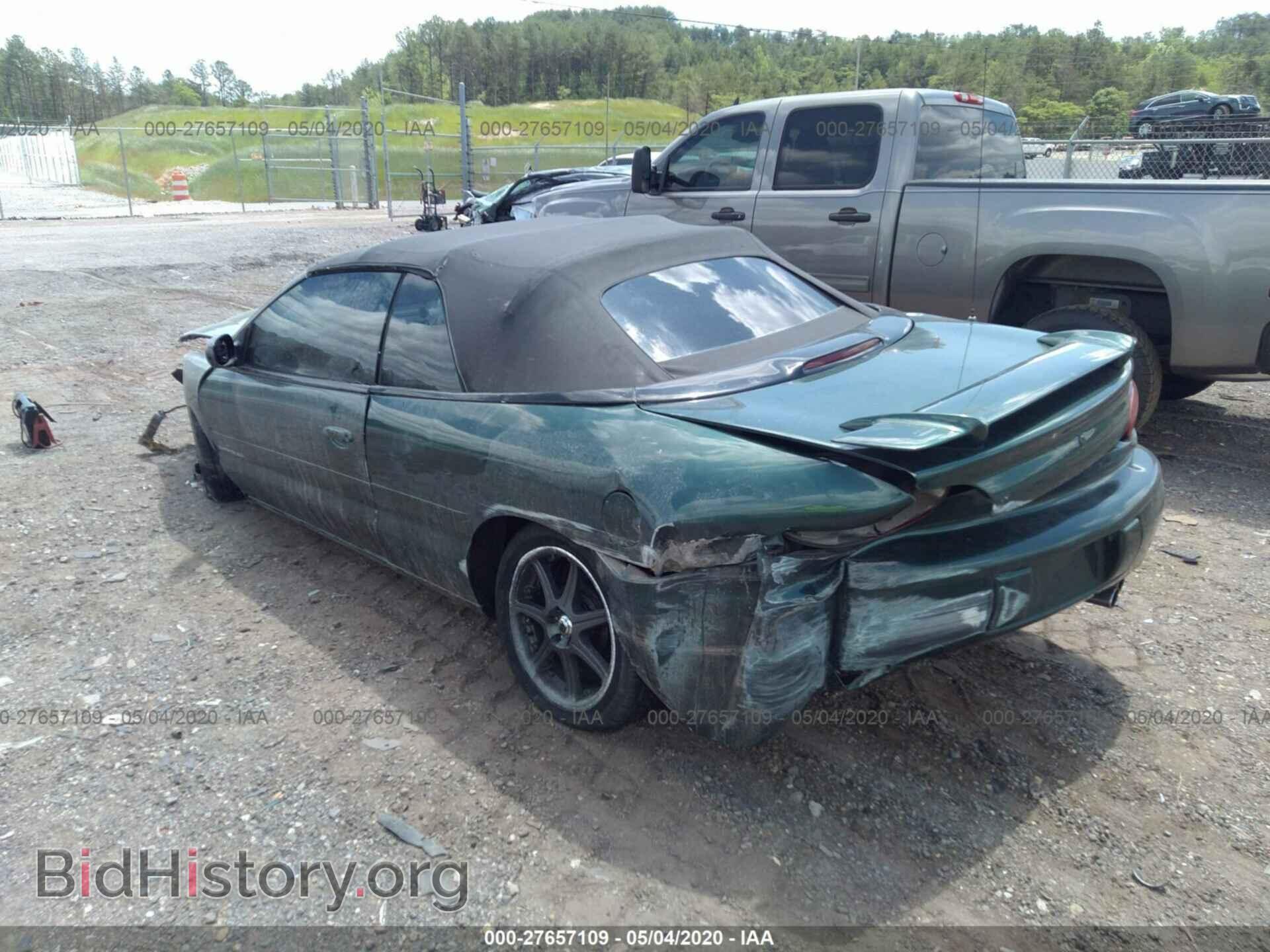 1996 CHRYSLER SEBRING - VIN: 3C3EL55H3TT324435 - Фото 3