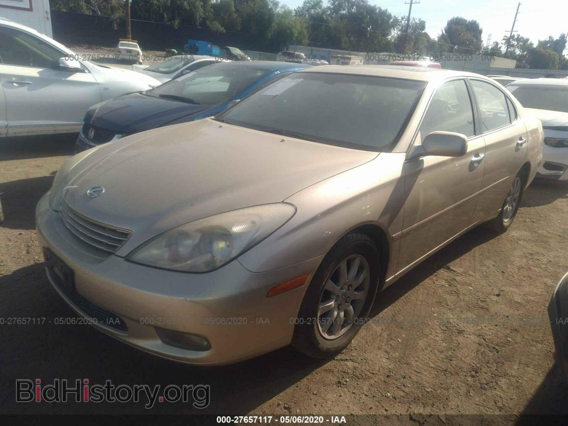 2003 LEXUS ES - VIN: JTHBF30G236019073 - Фото 2