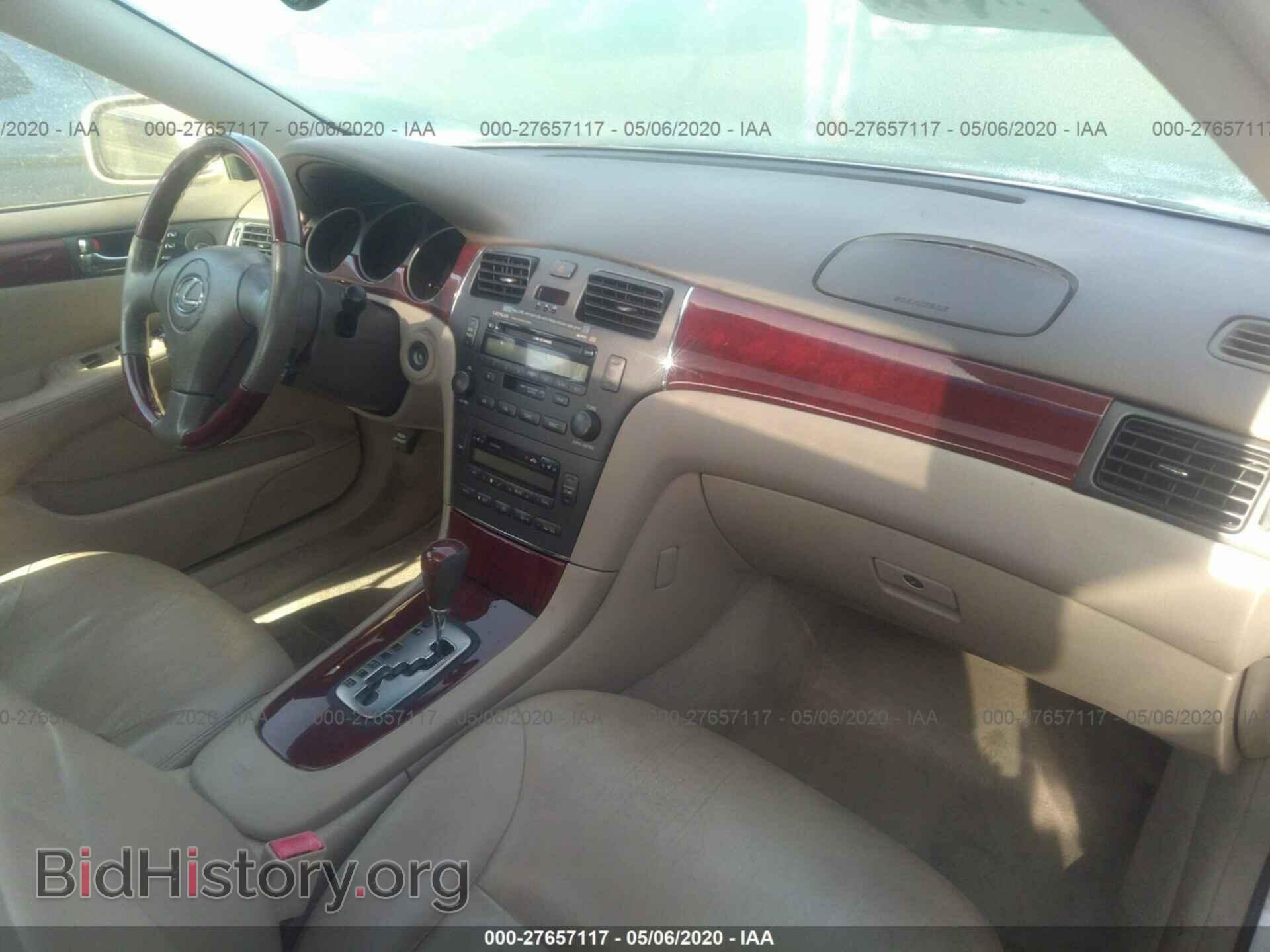 2003 LEXUS ES - VIN: JTHBF30G236019073 - Фото 5