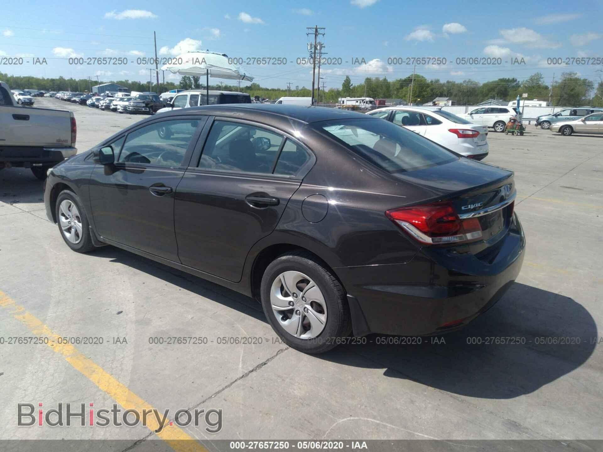 2013 HONDA CIVIC - VIN: 19XFB2F55DE058976 - Фото 3