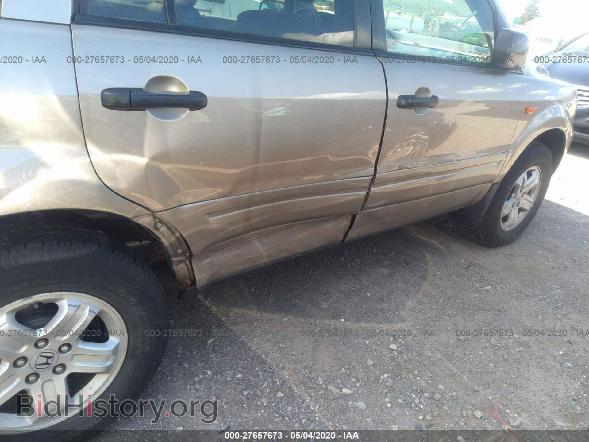 2007 HONDA PILOT - VIN: 2HKYF18187H508024 - Фото 6