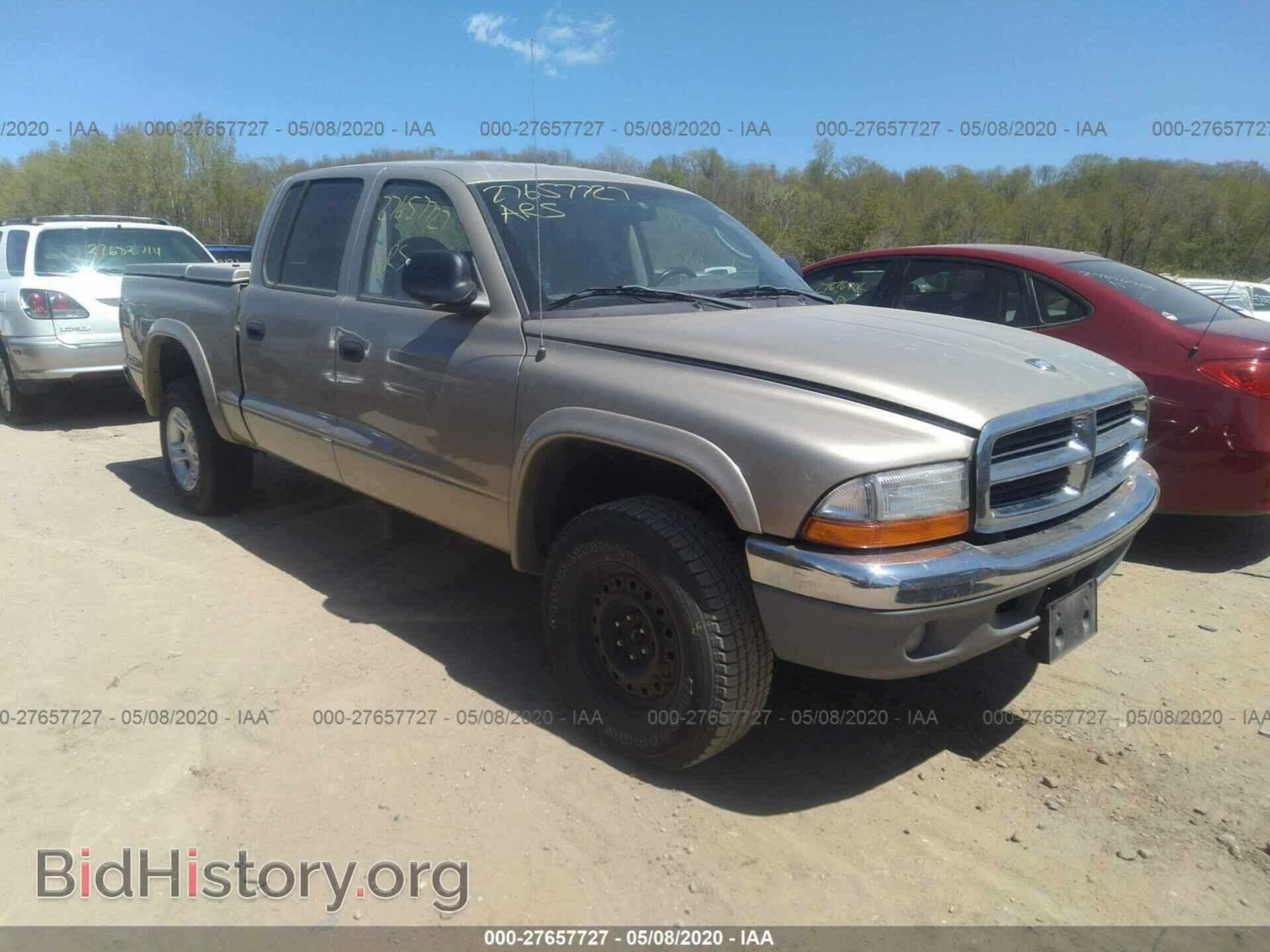 Photo 1D7HG48N03S190631 - DODGE DAKOTA 2003