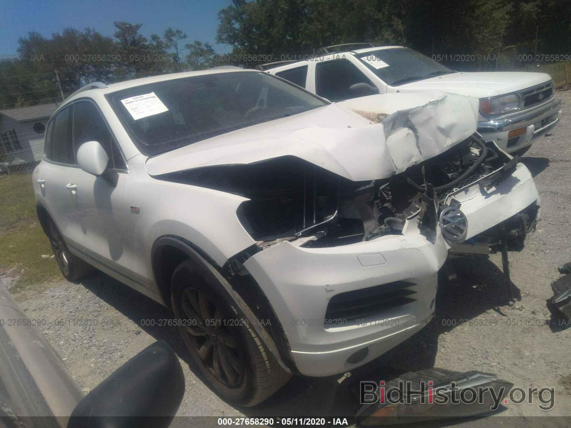 Photo WVGEF9BP3CD006709 - VOLKSWAGEN TOUAREG 2012