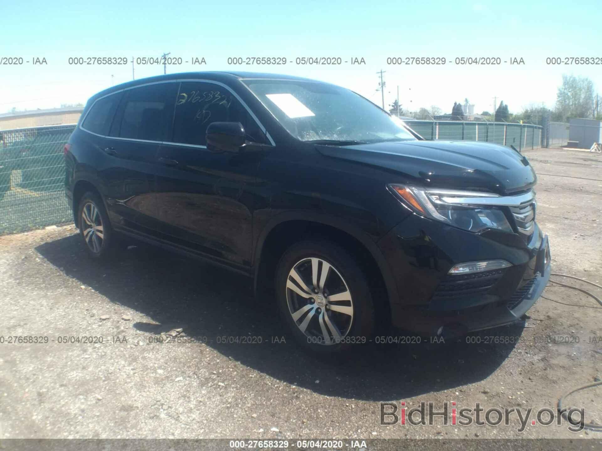 Photo 5FNYF6H50GB004517 - HONDA PILOT 2016