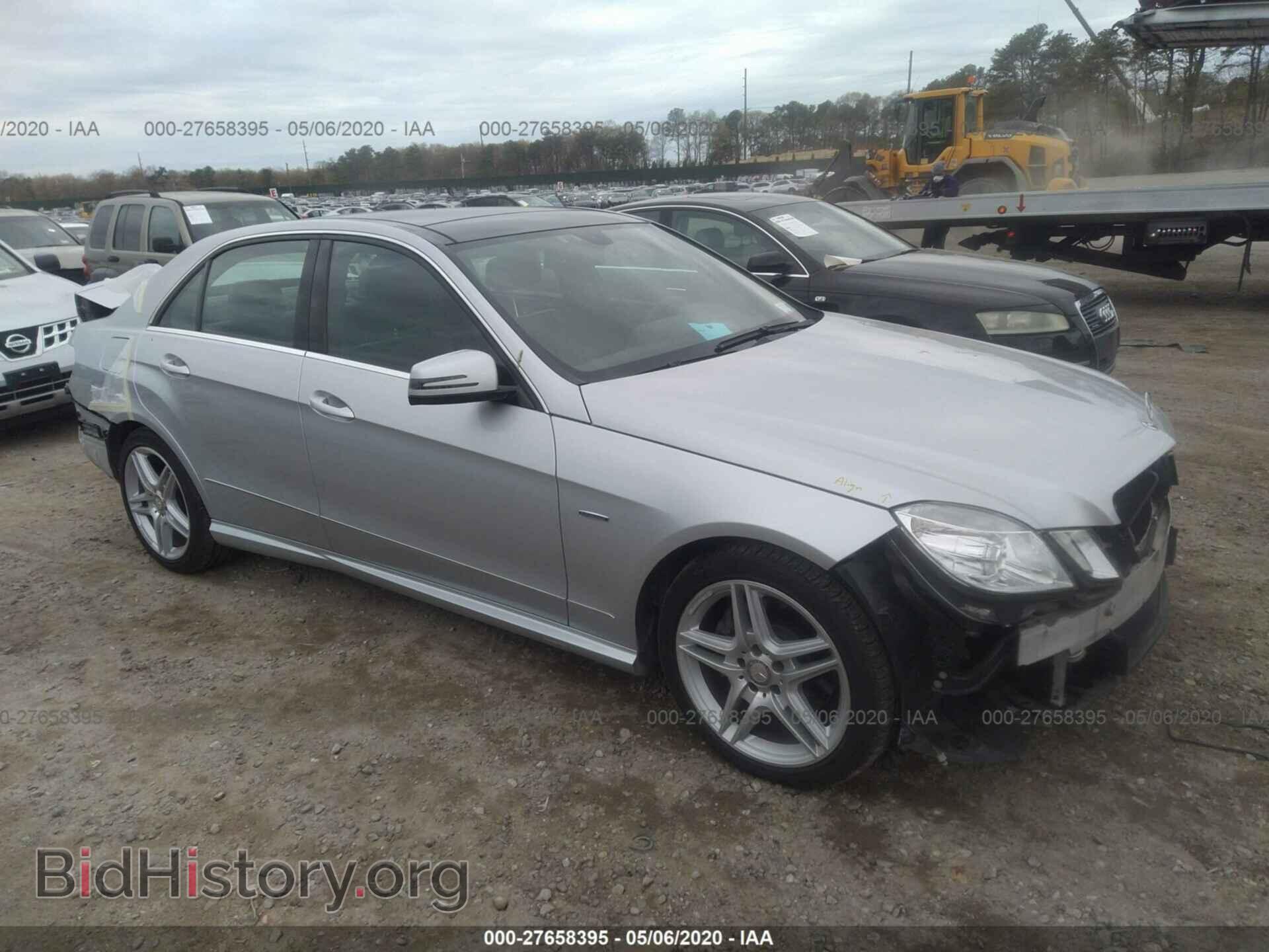 Photo WDDHF8JB0CA610243 - MERCEDES-BENZ E 2012