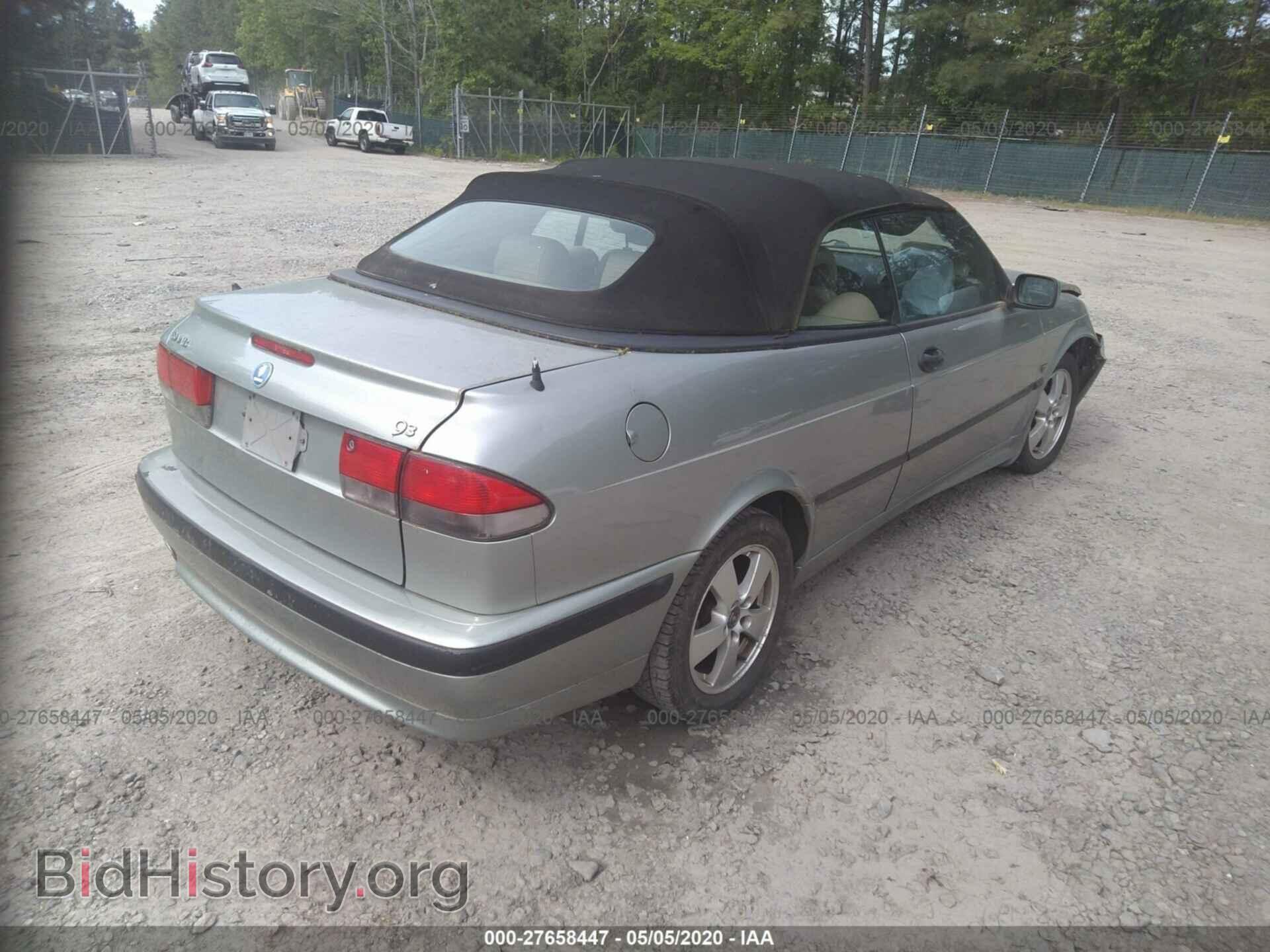 2002 SAAB 9-3 - VIN: YS3DF78K227003502 - Photo 4