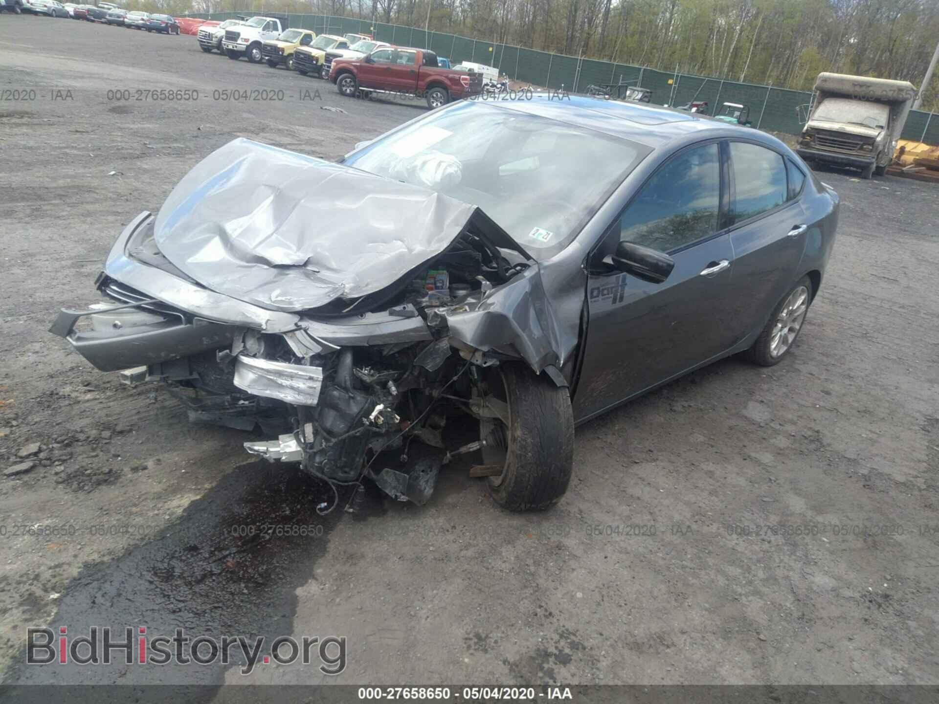2013 DODGE DART - VIN: 1C3CDFCA9DD682176 - Фото 2