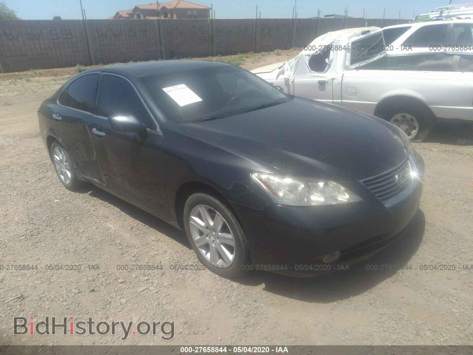 Photo JTHBJ46G982213142 - LEXUS ES 2008